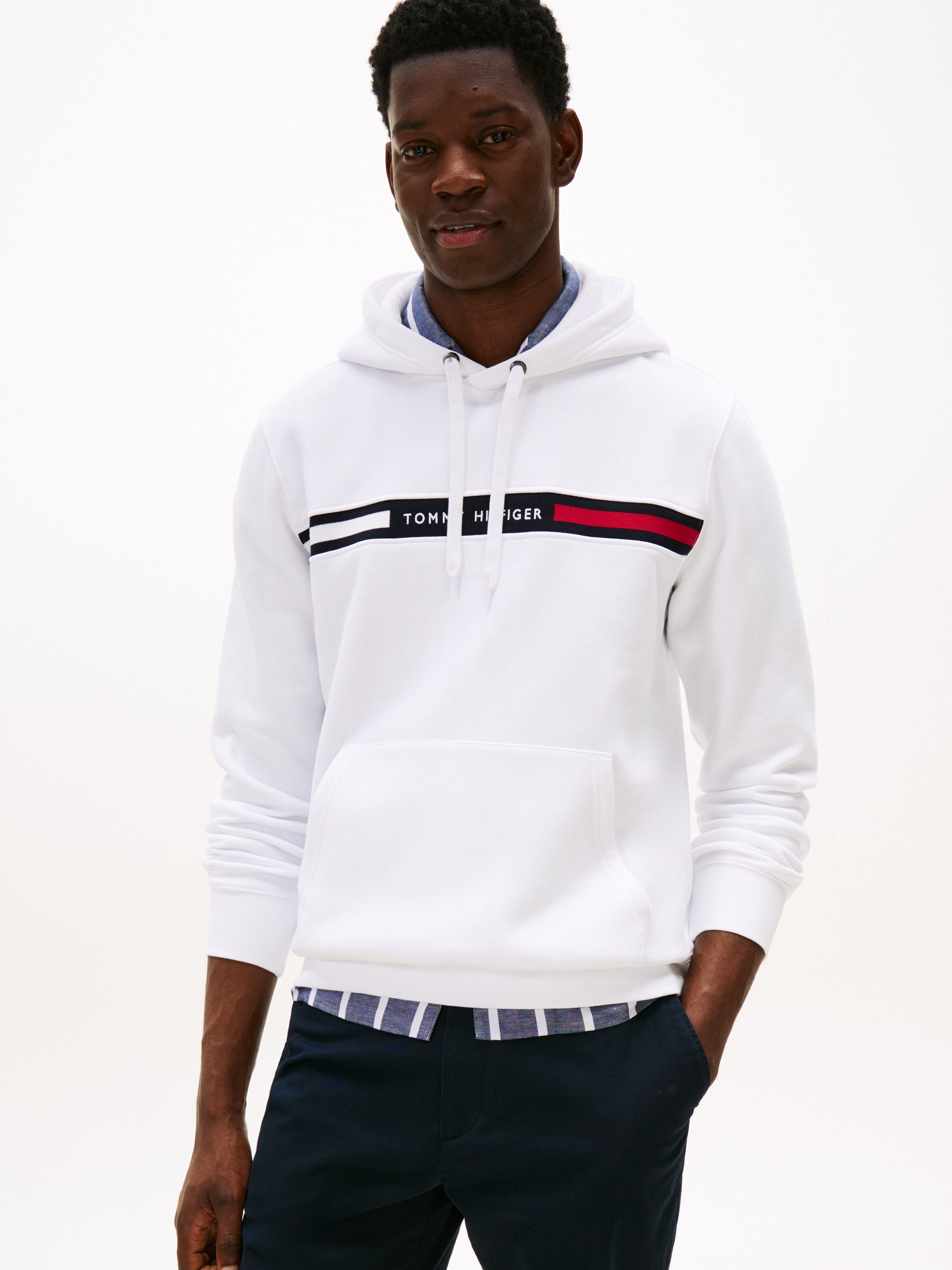 Tommy Hilfiger Kapuzensweatshirt HILFIGER CHEST INSERT günstig online kaufen