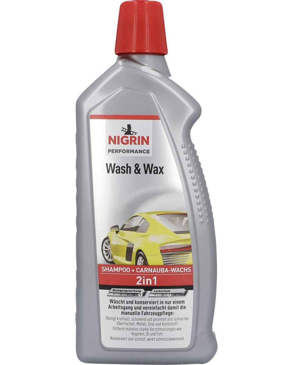 NIGRIN Nigrin Performance Wash + Wax Turbo 1L Autopolitur