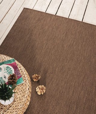 Teppich Saylor, Leonique, rechteckig, Höhe: 5 mm, In- und Outdoor geeignet, Sisal-Optik, Wetterfest & UV-beständig