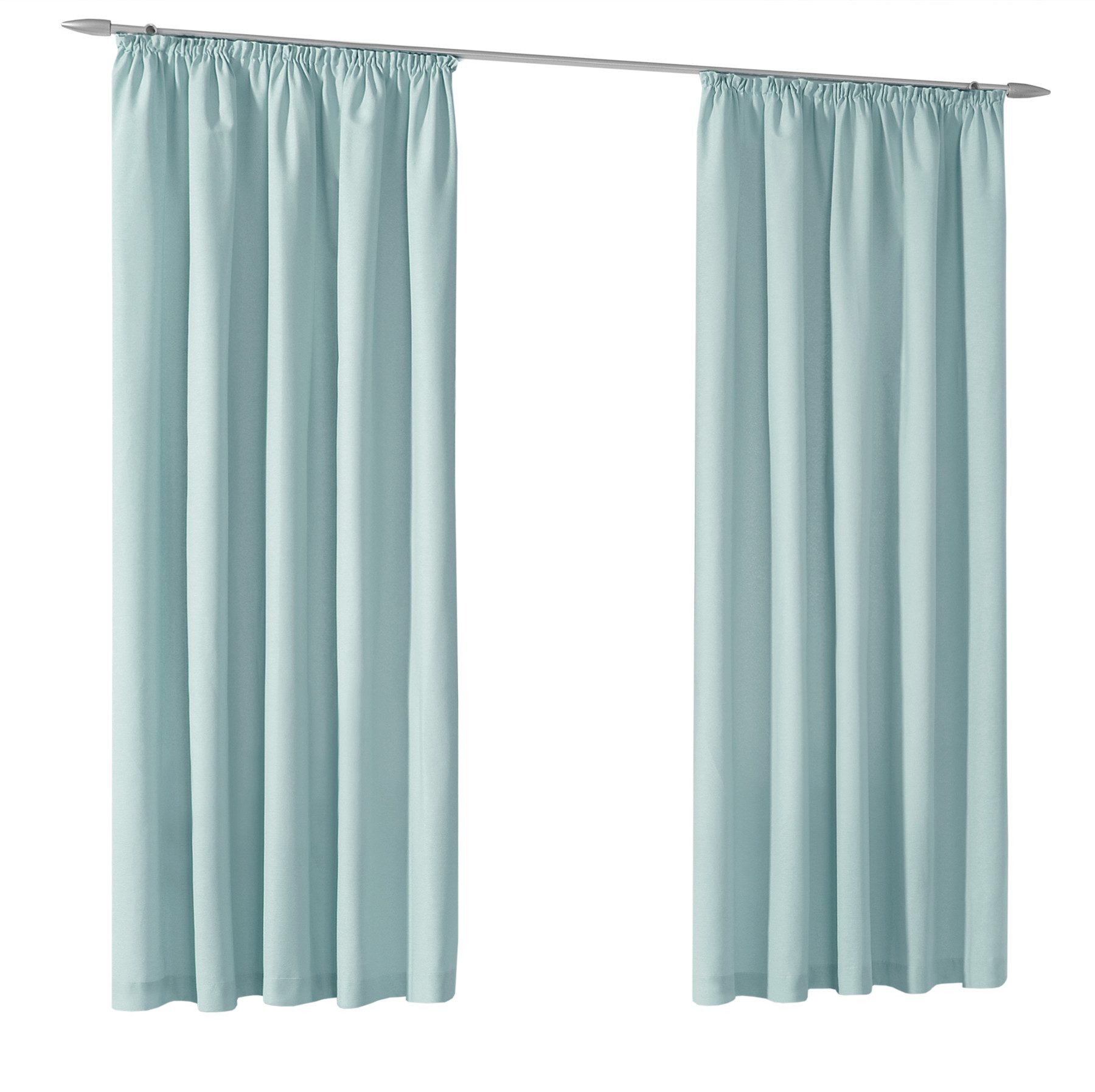 heimtexland Vorhang Dekoschal Baumwolle Fensterdeko Gardine blickdicht (1 S günstig online kaufen