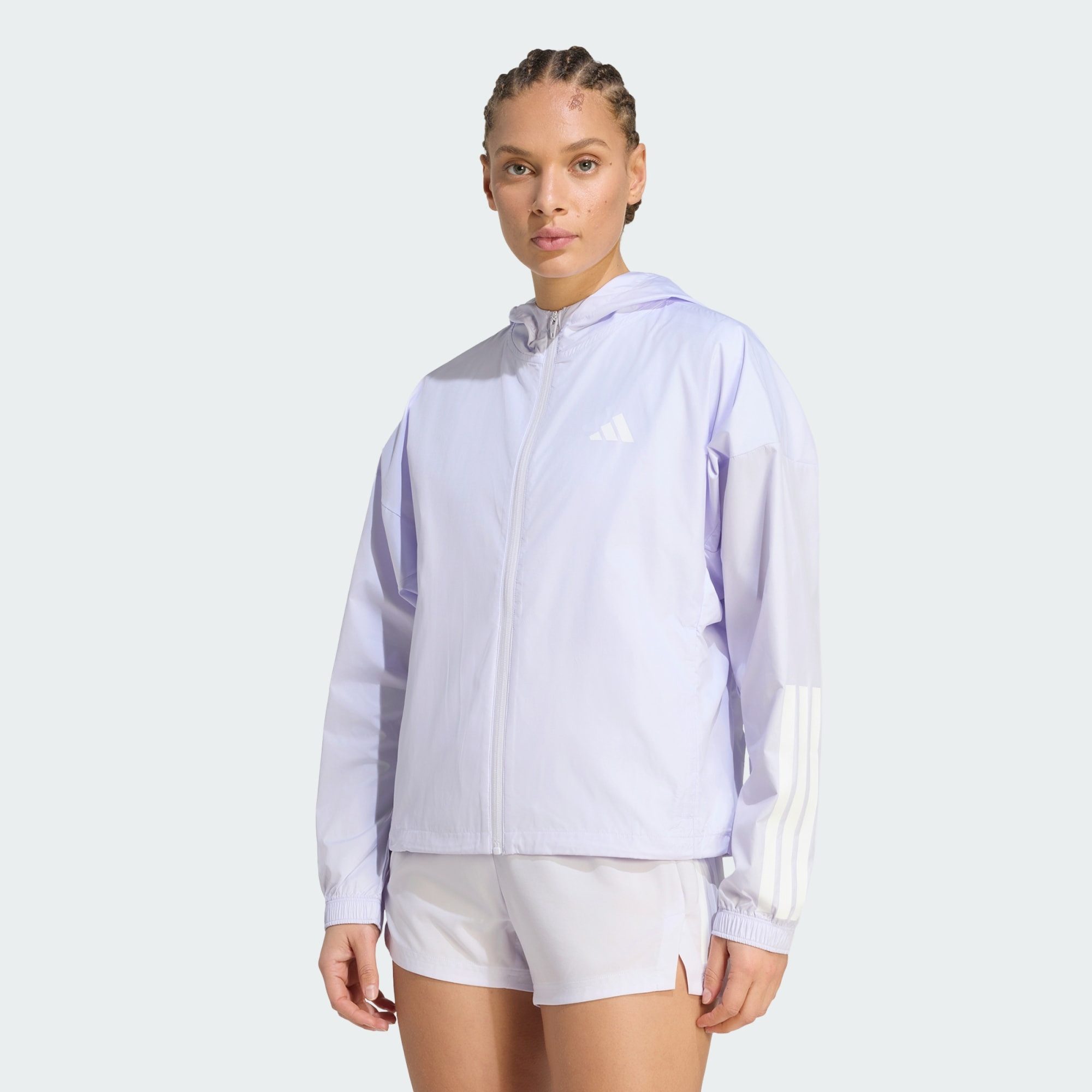 adidas Performance Funktionsjacke HYPERGLAM 3-STREIFEN WINDBREAKER (1-St)
