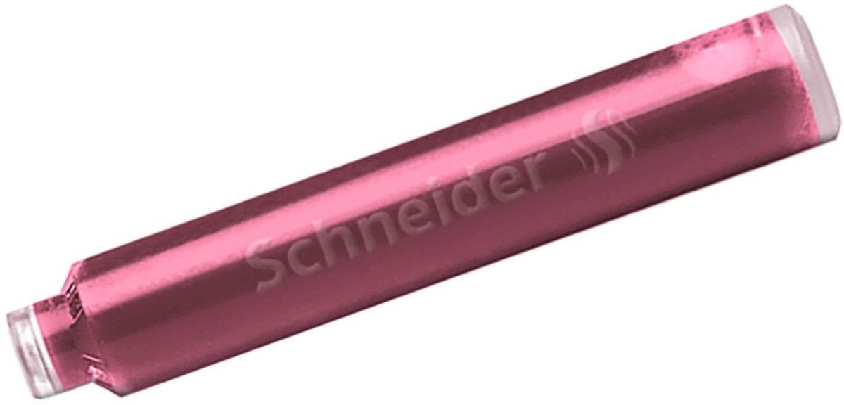 SCHNEIDER Füllhalter Tintenpatrone Standard Pastell Rose VE=6 Stück