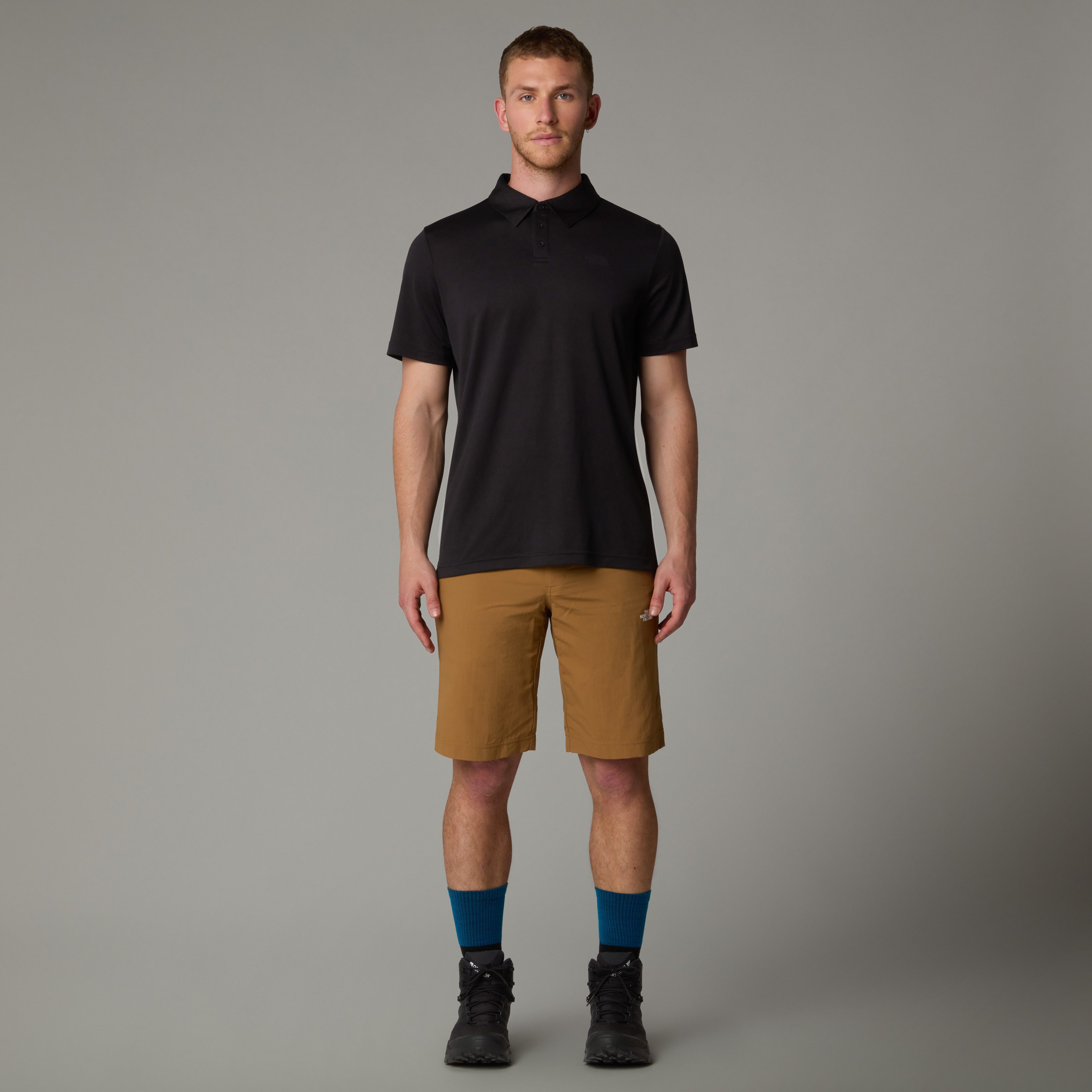 The North Face Poloshirt Tanken Poloshirt für Herren sportlicher Stil, aus Polyester, schnell trocknend