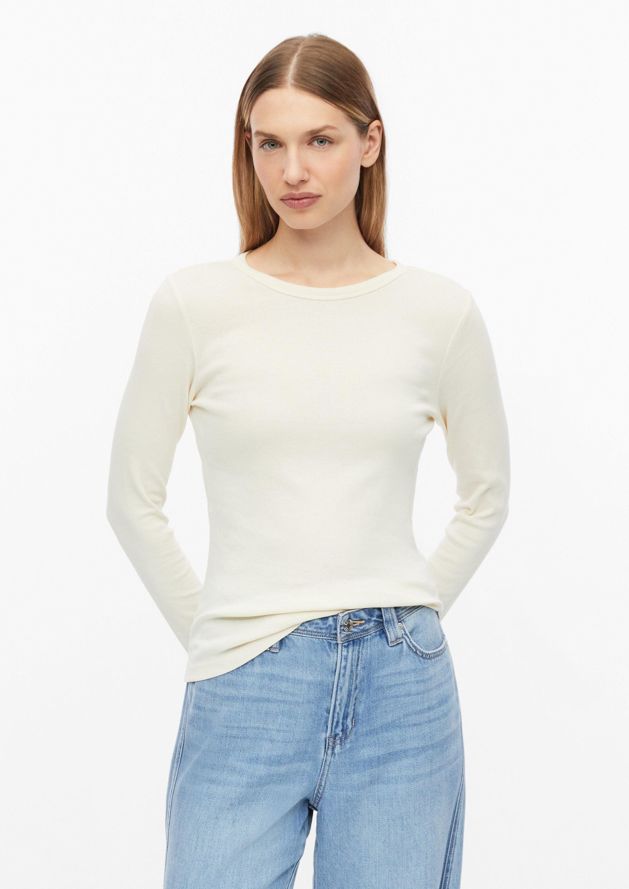 s.Oliver Langarmshirt T-Shirt Longsleeve im Slim Fit