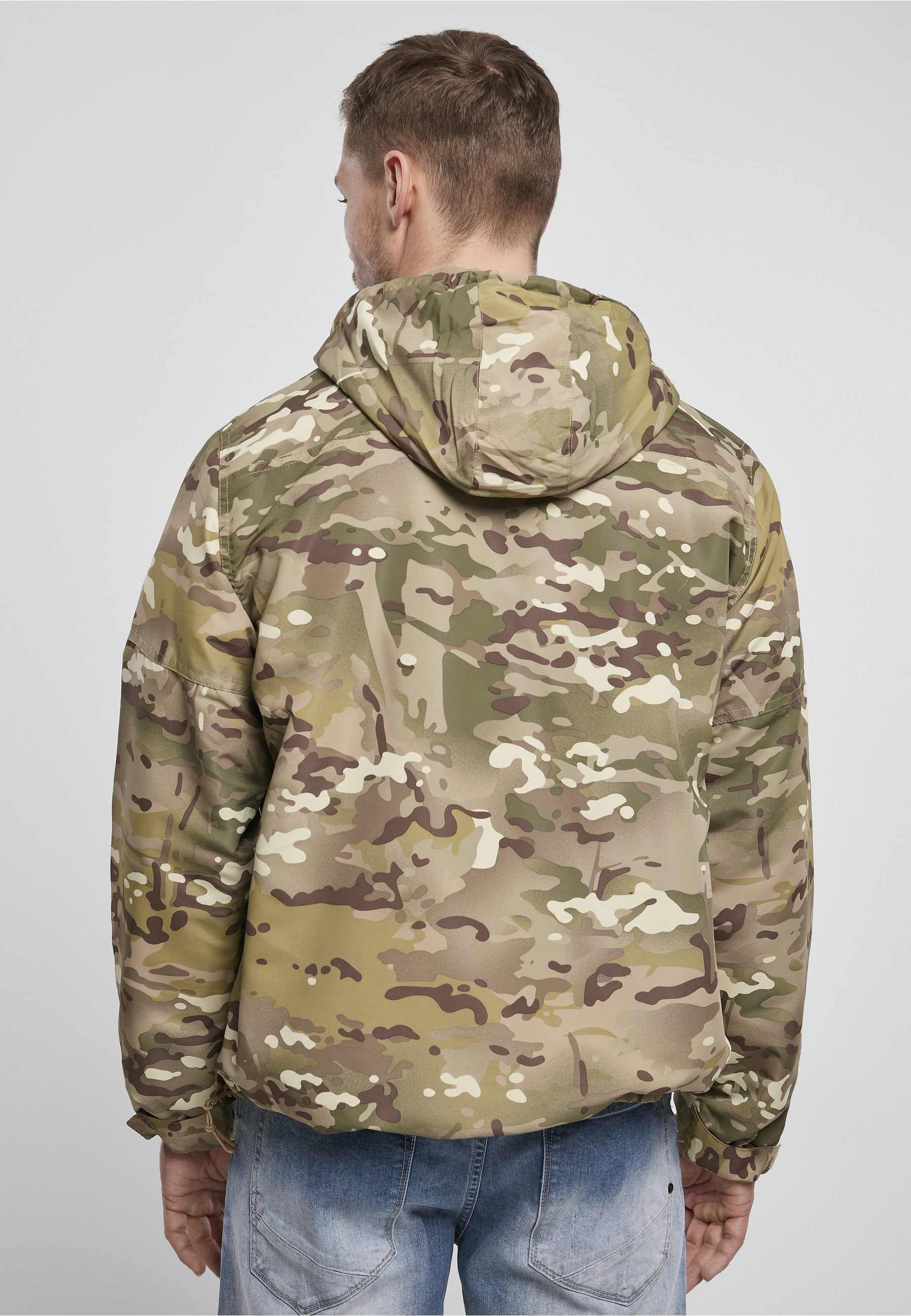 Brandit Anorak Brandit Herren Fleece Pull Over Windbreaker (1-St)