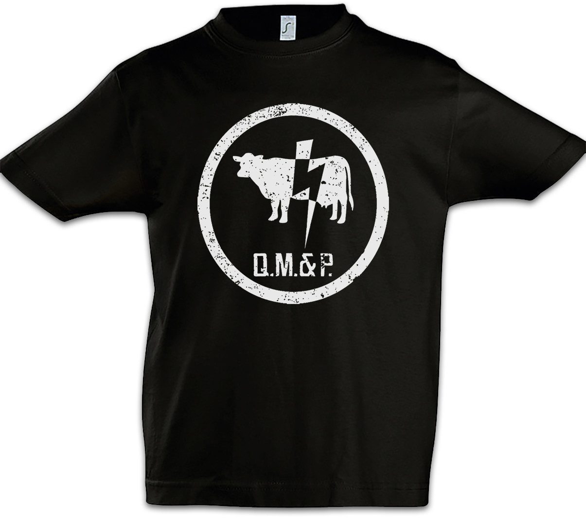 Print-Shirt Q. M. & P. Kinder T-Shirt Jesse Comic Preacher Cassidy Custer Texas TV