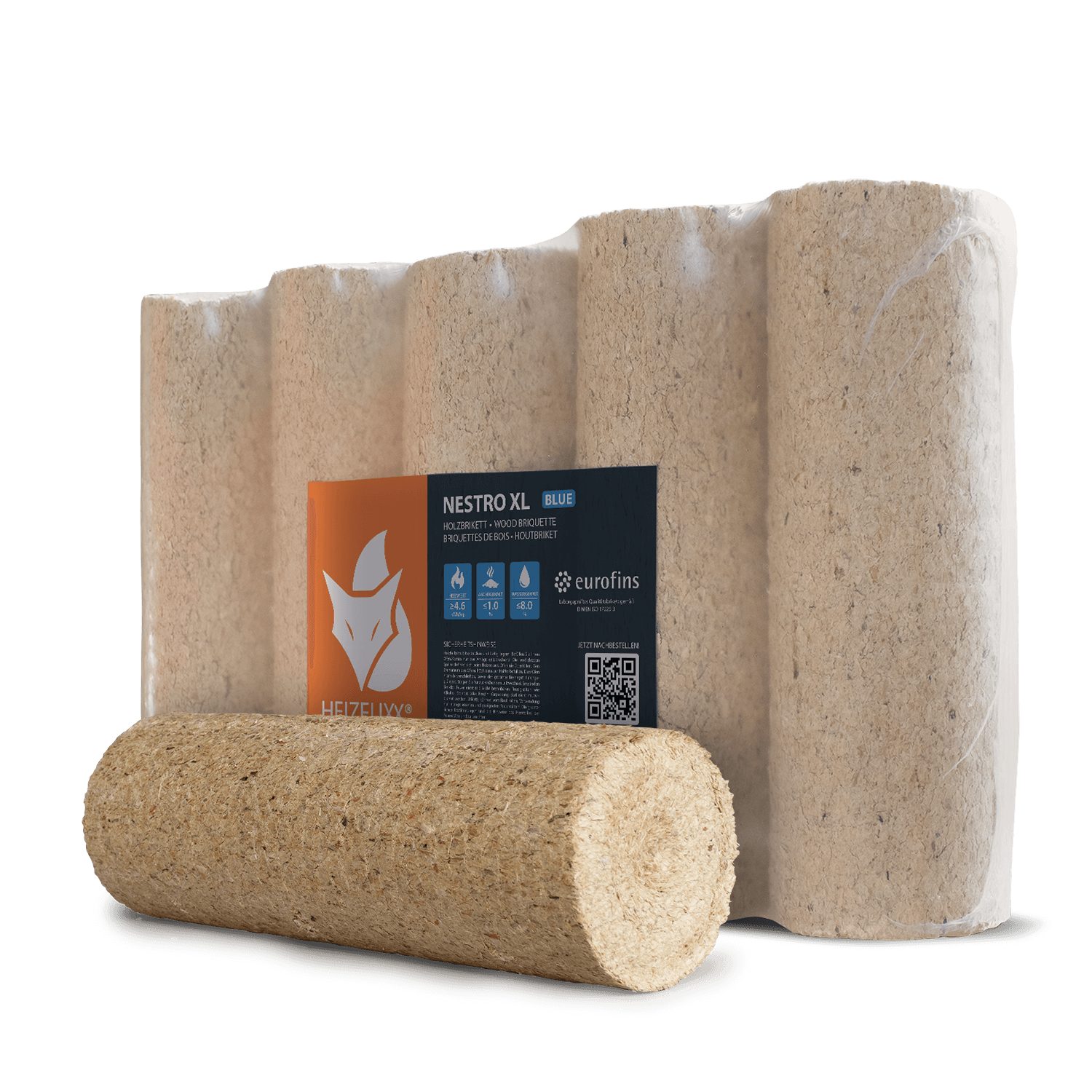 HEIZFUXX Holzbriketts Nestro XL Blue, 20 günstig online kaufen