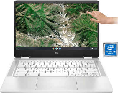 HP 14a-ca0218ng Chromebook (35,6 cm/14 Zoll, Intel Pentium Silber N5030, UHD Graphics 605, Plus Chromebook)