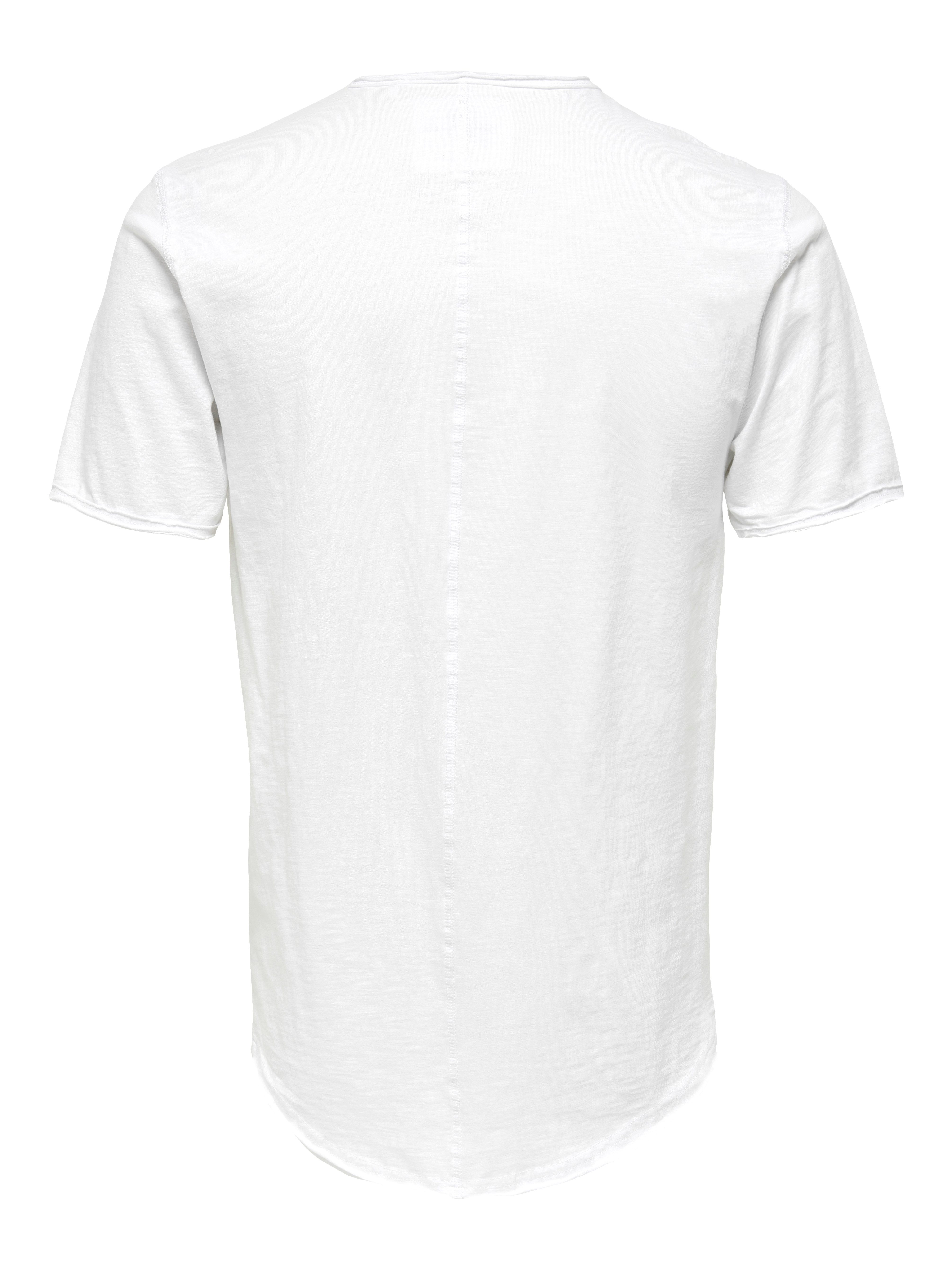 ONLY & SONS T-Shirt ONSBENNE LONGY SS TEE NF 7822 NOOS