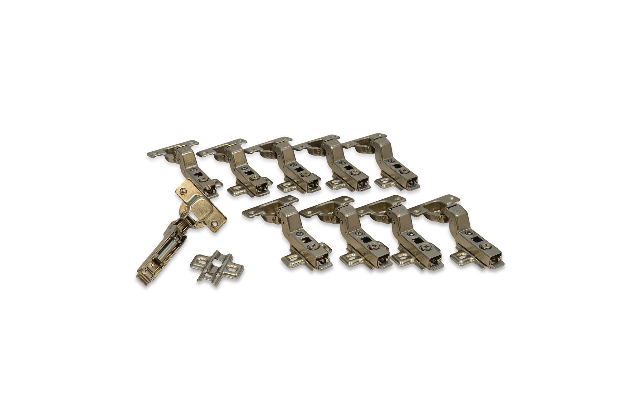 Türbeschlag Topfband mit hydraulisch Dämpfer Scharnier Topfscharniere 10 St