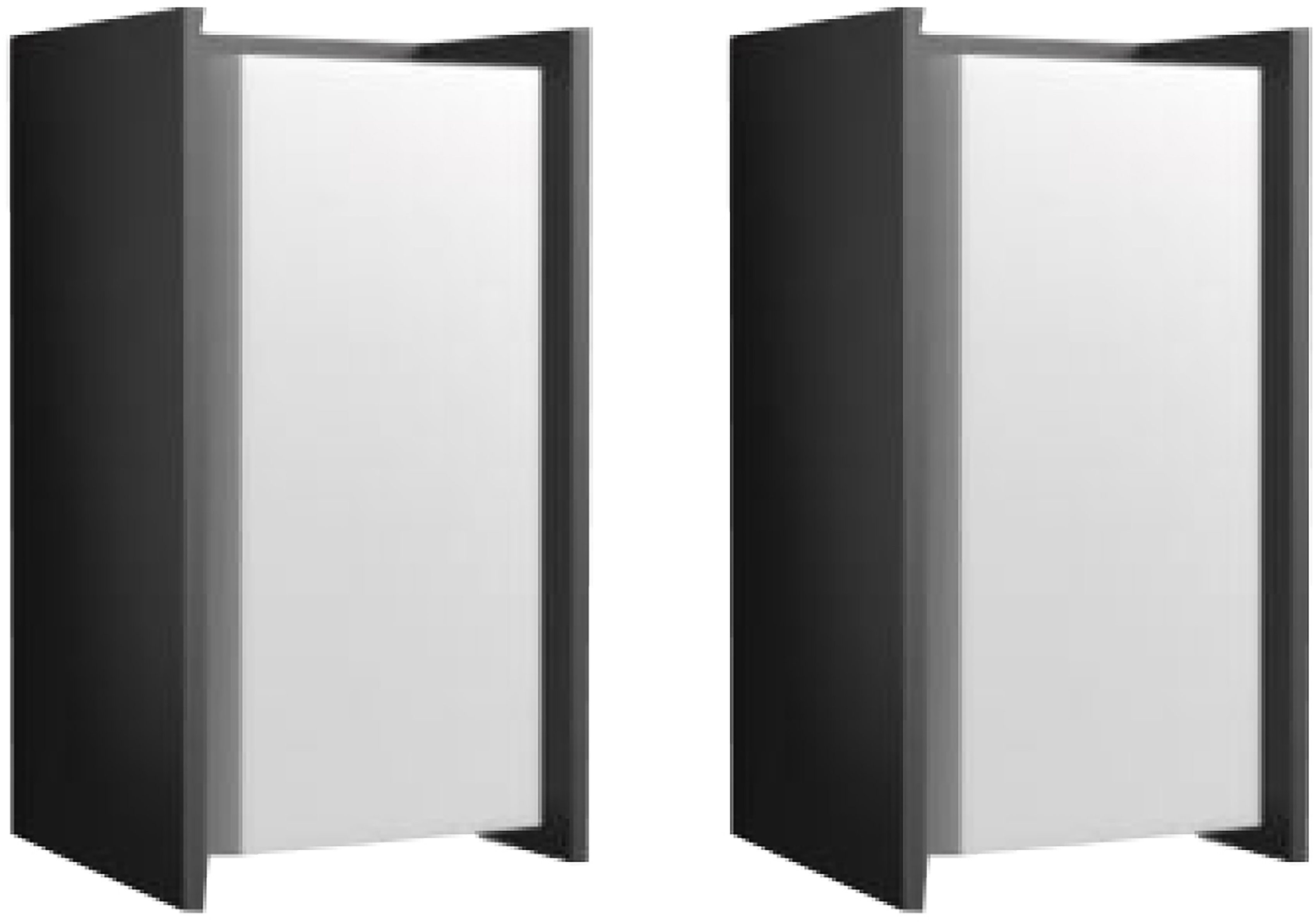 Philips Hue LED Außen-Wandleuchte White Turaco, Smart Home, Leuchtmittel wechselbar, warmweiß - kaltweiß, Attrakt. Bundle bestehend aus 2x Philips Hue White Turaco Wandleuchte.