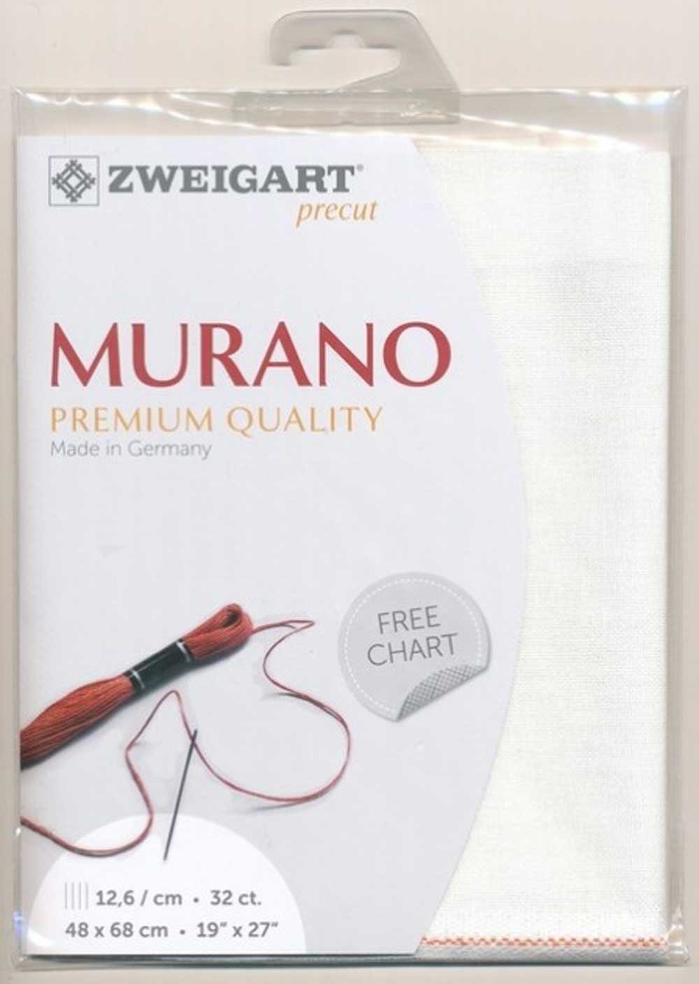 Zweigart Kreativset »Zählstoff MURANO Zweigart Precute 32 ct. 3984 ...