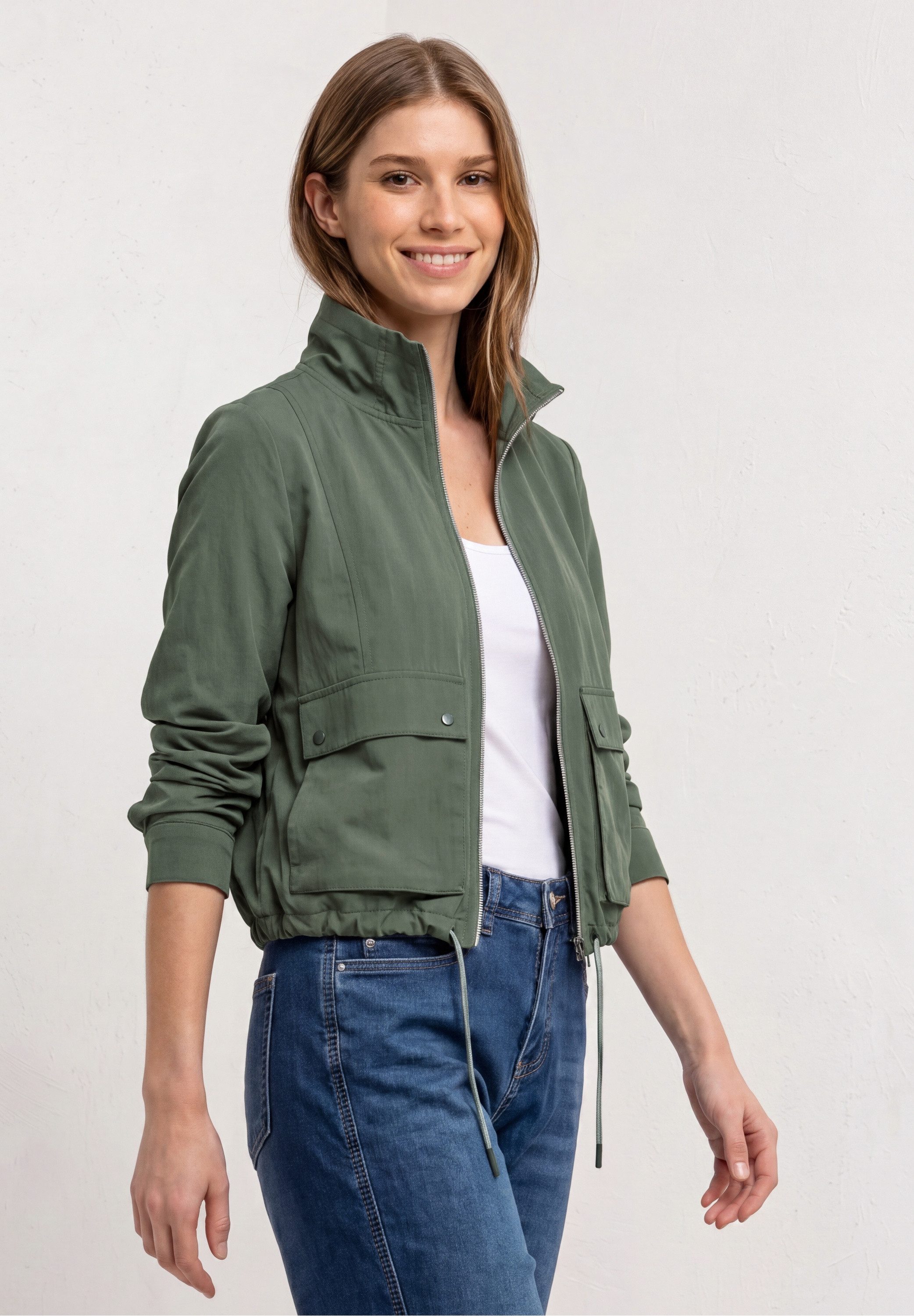 STREET ONE Kurzjacke mit Taschen-Detail