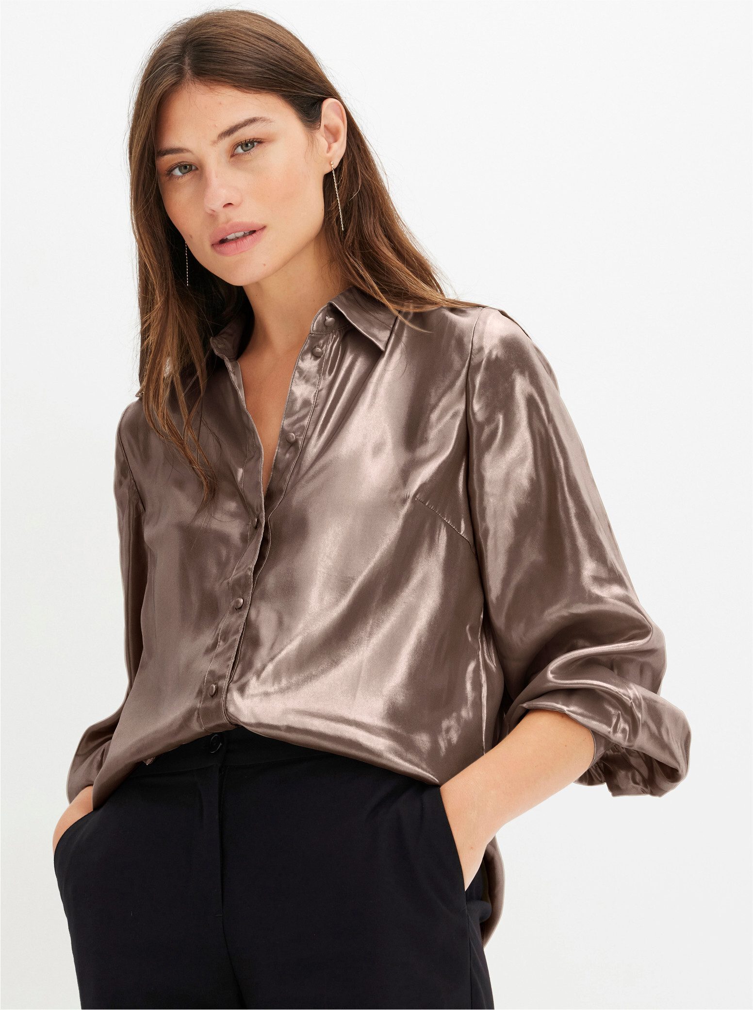 Witt Klassische Bluse Bluse Langarm