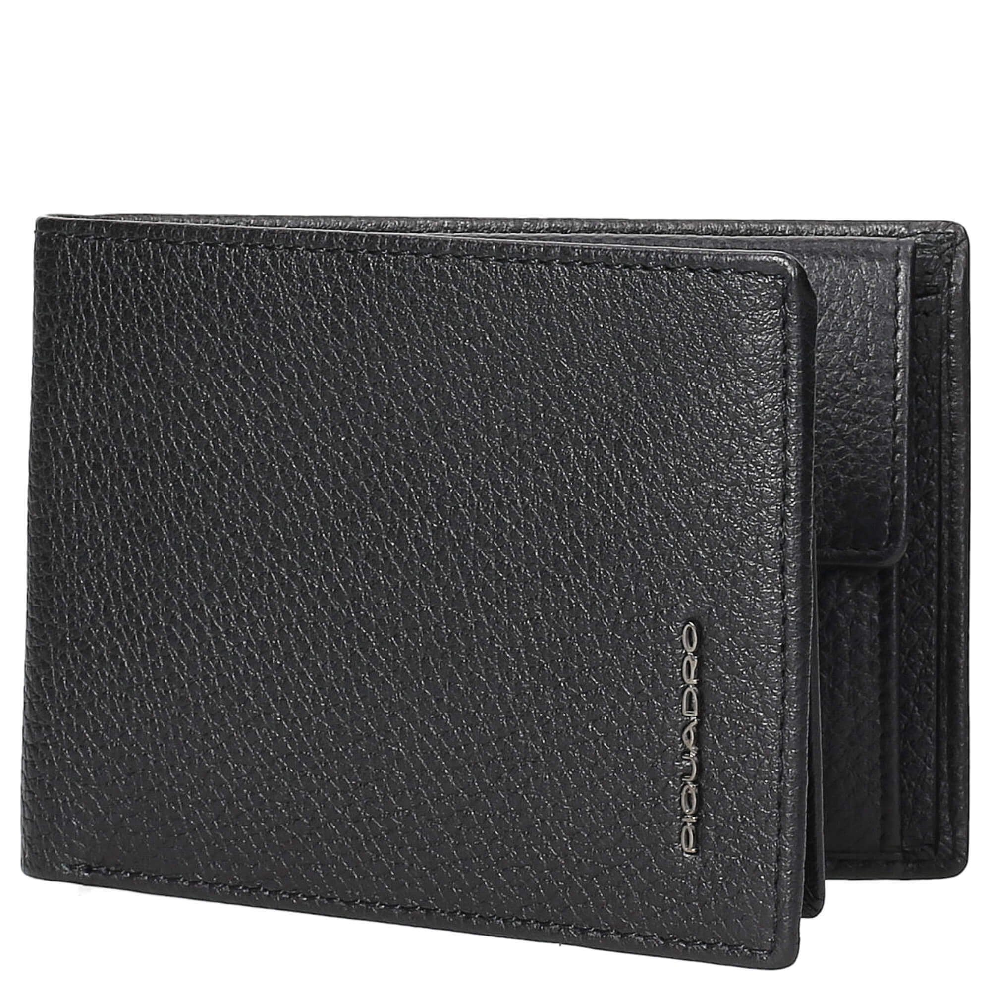 Piquadro 7cc Herrengeldbörse cm - Modus RFID black 12.5 (1-tlg) Geldbörse