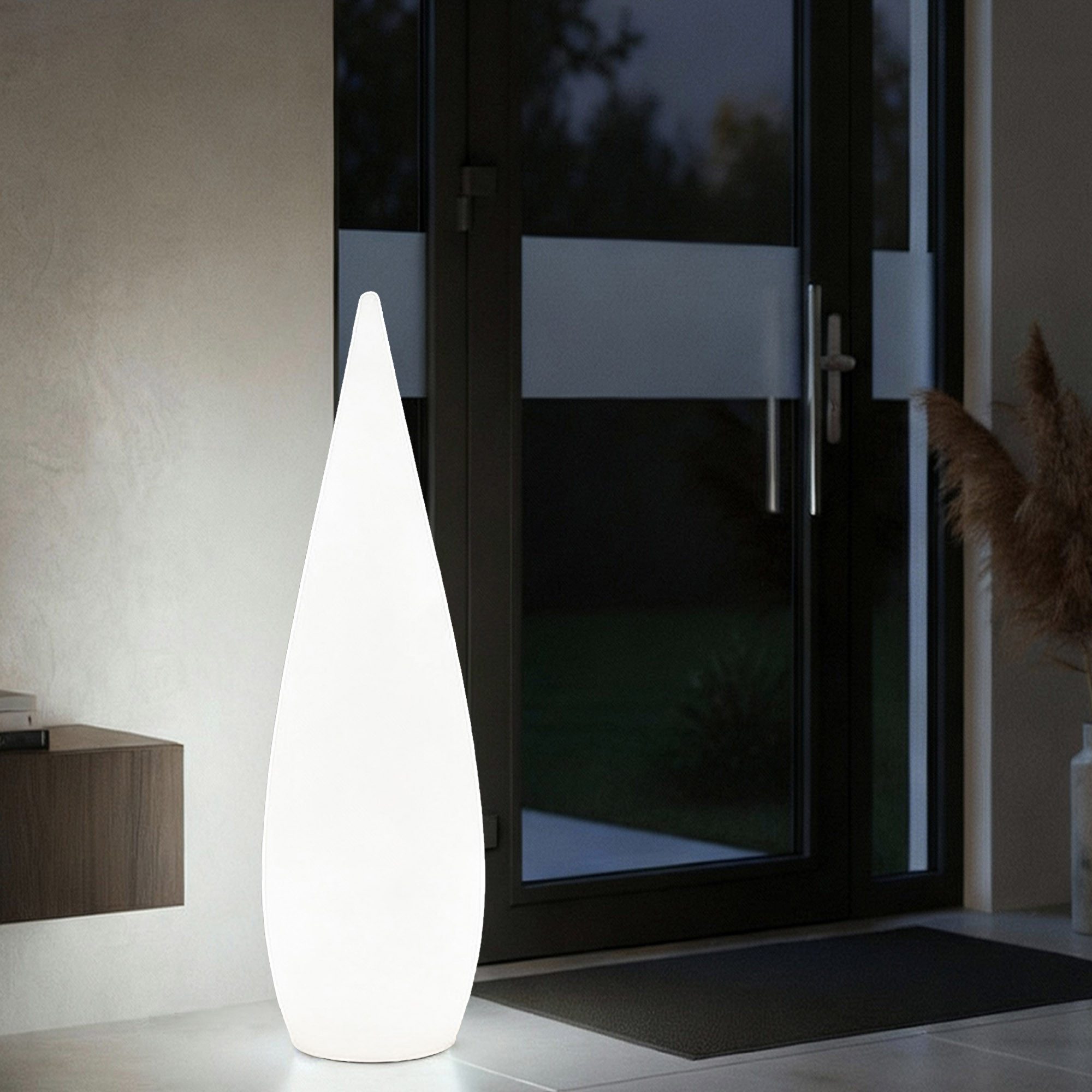 Arnusa LED Stehlampe Moderne Lampe mit Farbwechsel und Fernbedienung RGB Ak günstig online kaufen