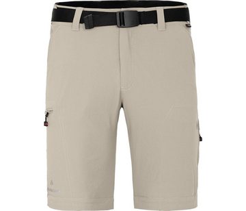 Bergson Zip-off-Hose QUEENSLAND Doppel Zipp-Off mit T-ZIPP Herren Wanderhose, vielseitig, pflegeleicht, Normalgrößen, hell beige