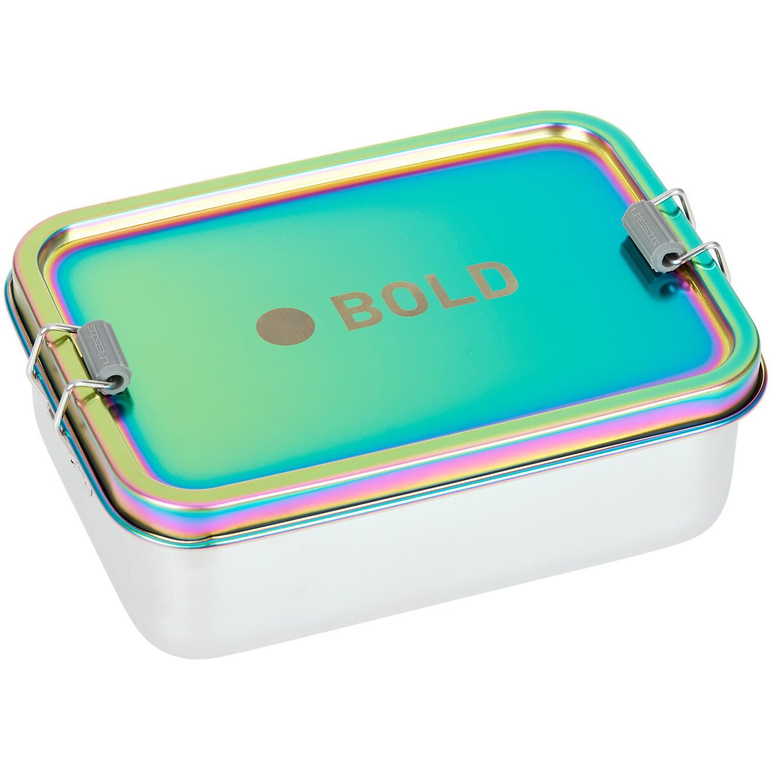 BOLD Schulranzen Lunchbox Stainless Steel Solid Bold rainbow