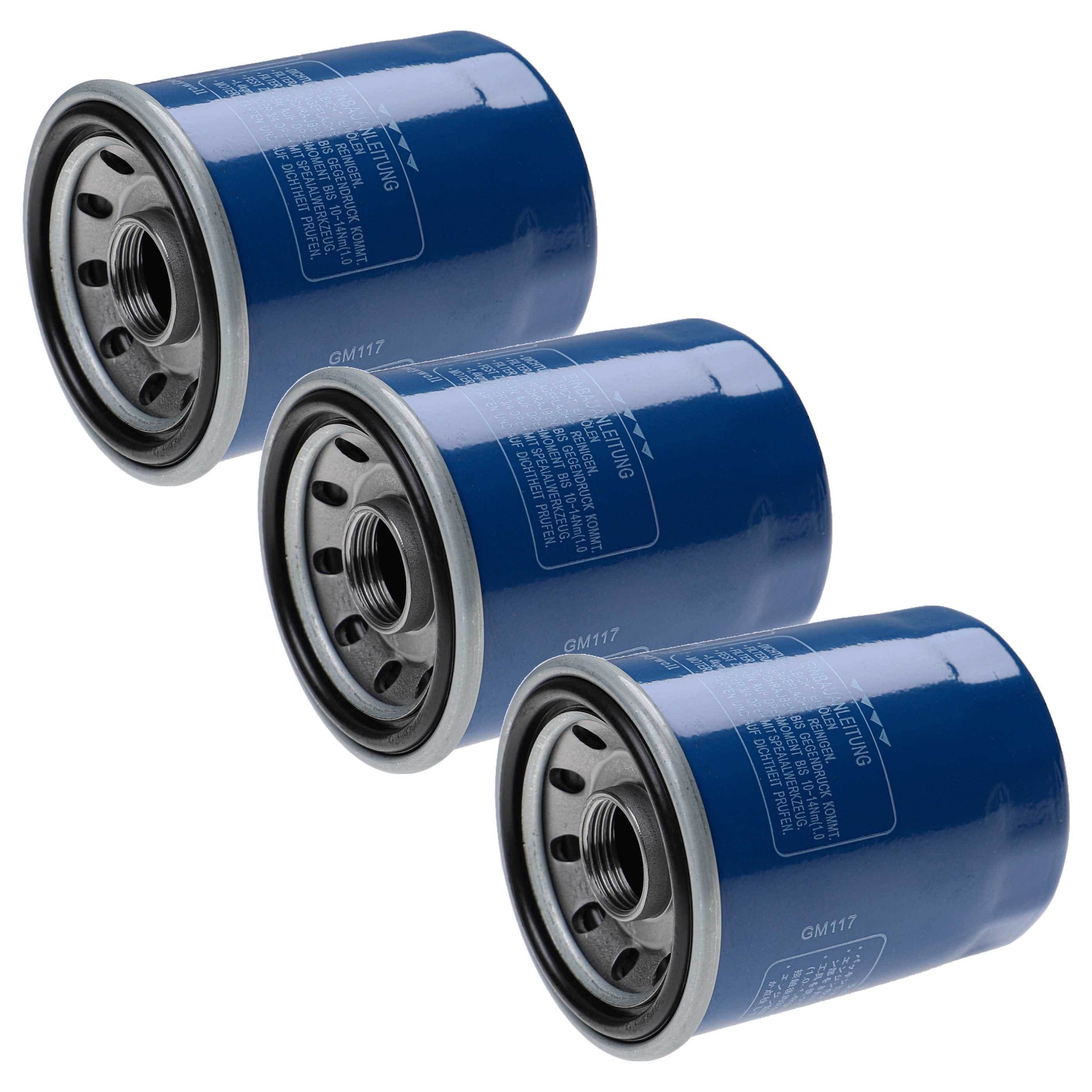 vhbw Ersatzfilter passend für Kubota HH150-32804, HH152-32432 Rasentraktoren / Bagger, Zubehör für Kubota HH150-32804 HH152-32432, Einfache Installation