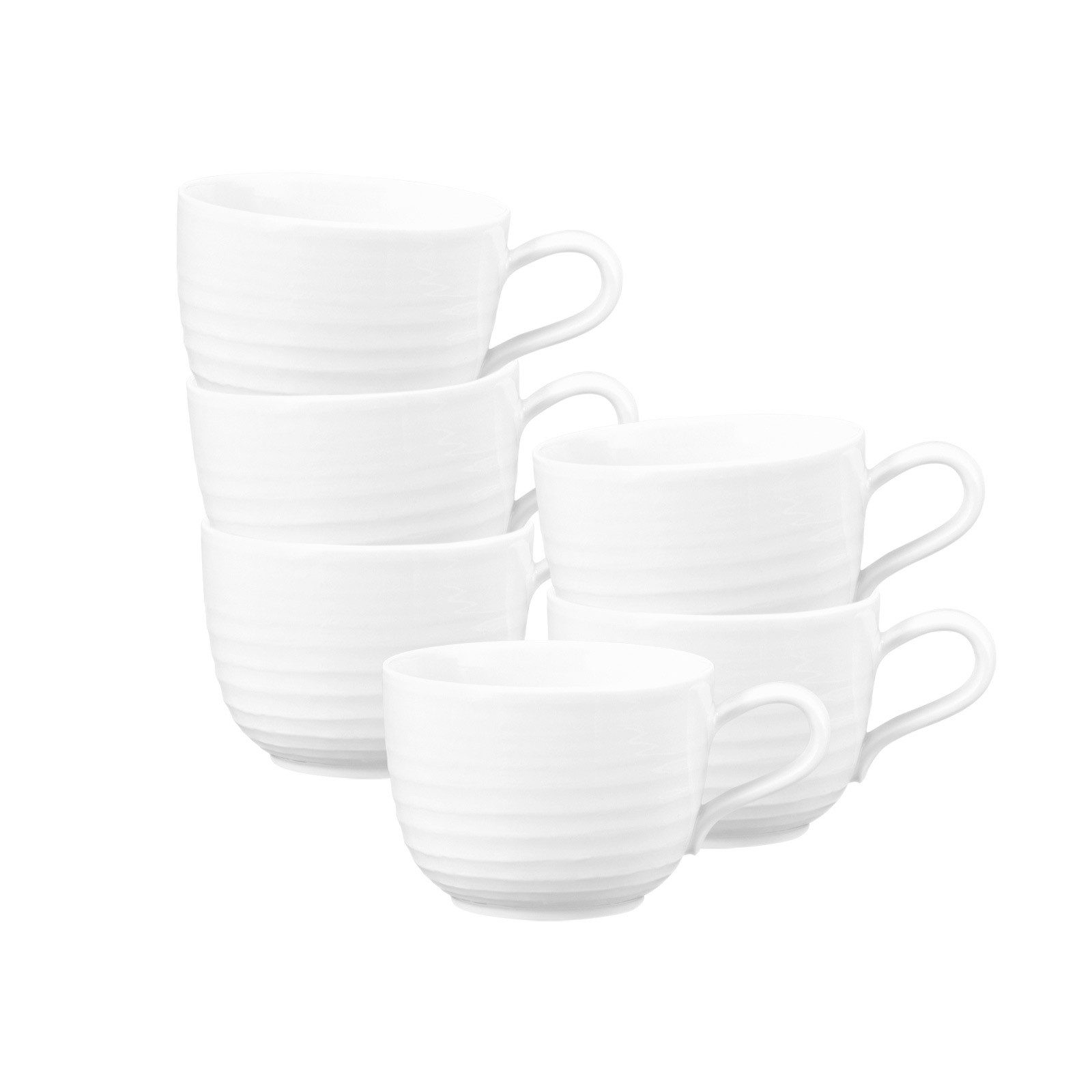 Seltmann Weiden Tasse Terra Kaffeetassen 260 ml 6er Set, 6-tlg., Porzellan