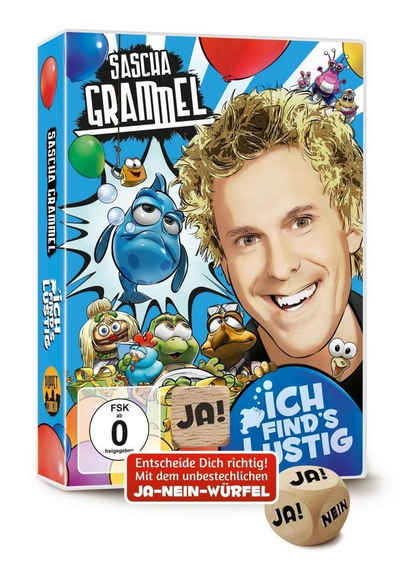 Universal DVD ICH FIND'S LUSTIG (Doppel-DVD mit Ja-Nein-Würfel)