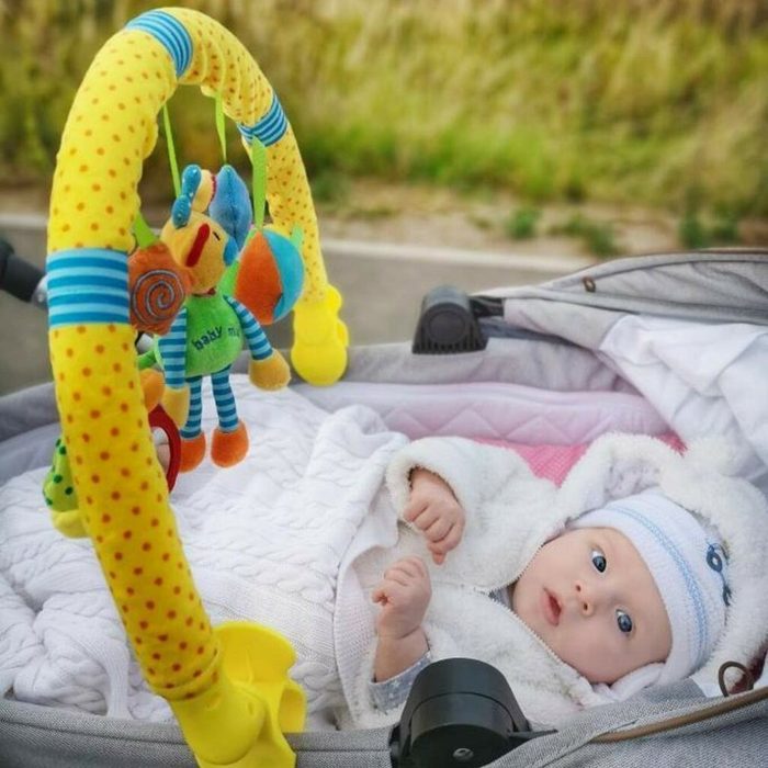 BABY MIX Kinderwagenanhänger Baby Mix Kinderwagen Spielzeug