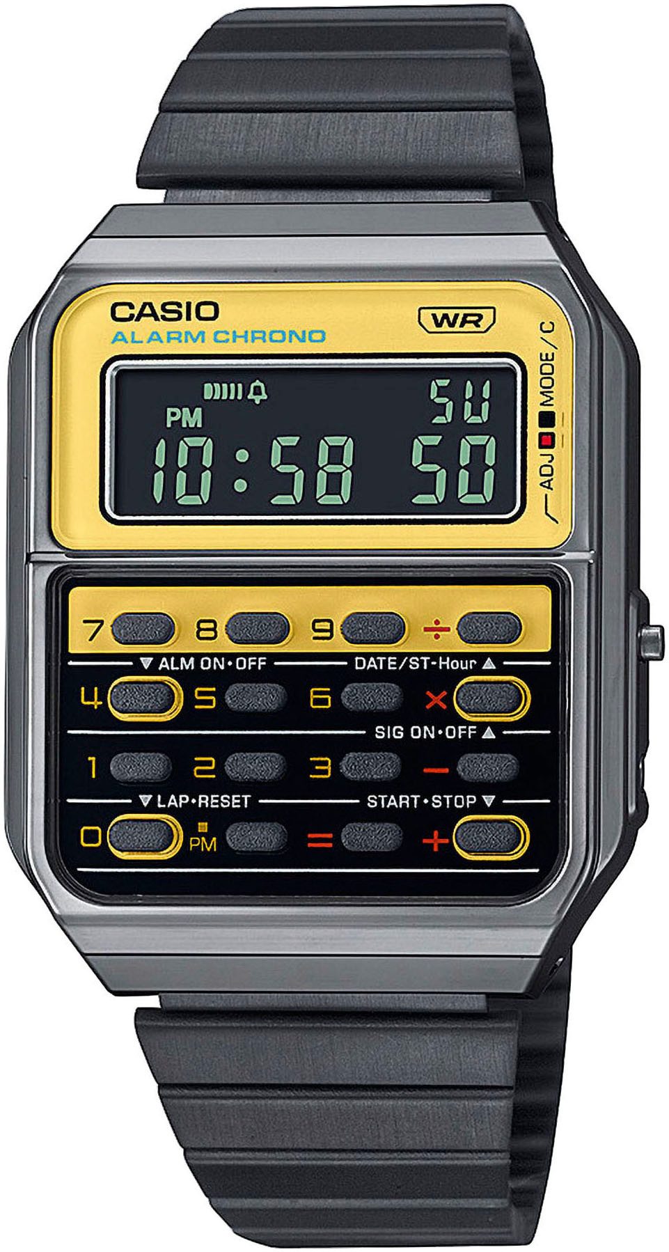 CASIO VINTAGE Chronograph CA-500WEGG-9BEF, Quarzuhr, Armbanduhr, günstig online kaufen