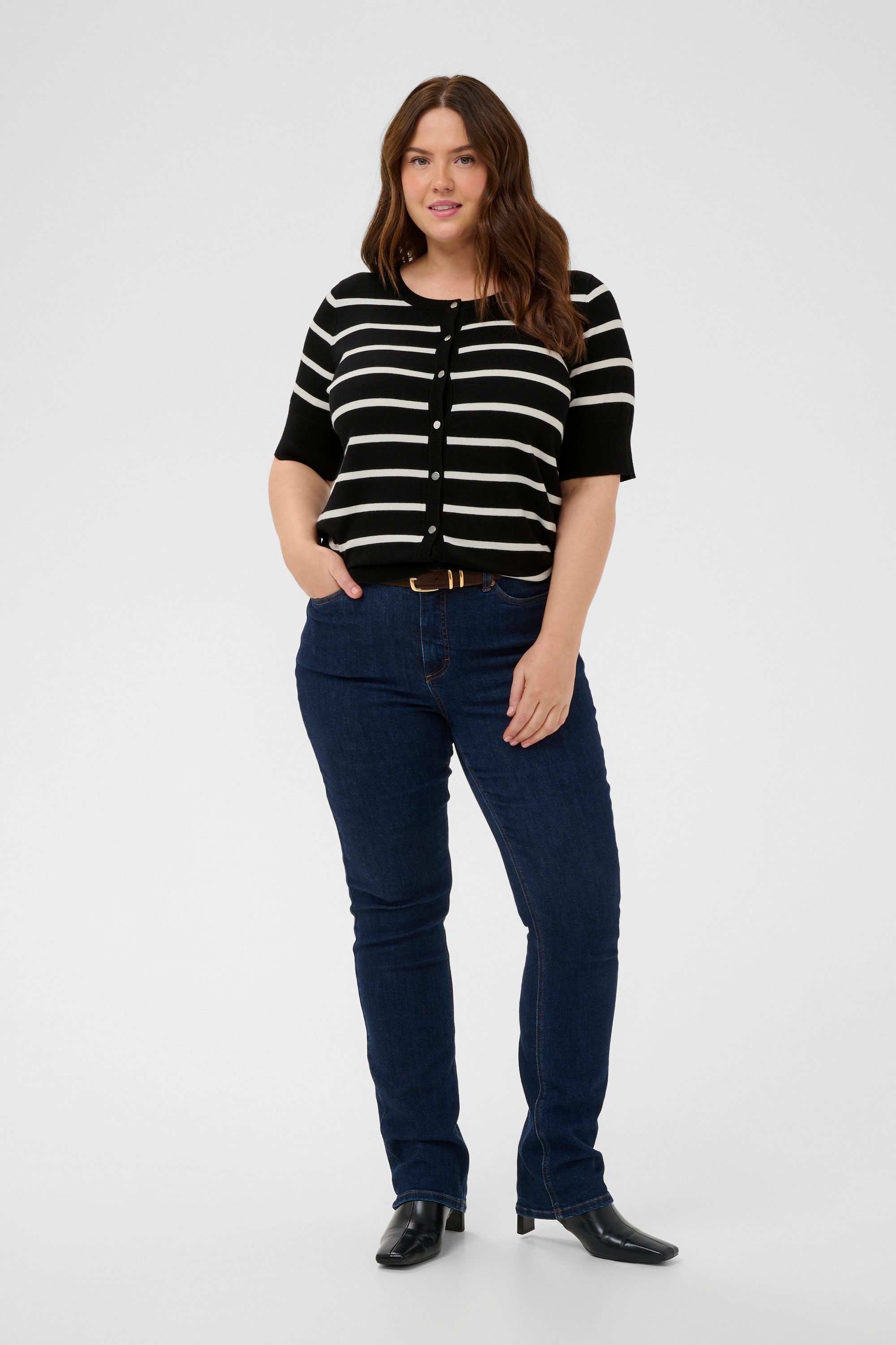 KAFFE Curve Cardigan Strickjacke KClizzy Große Größen