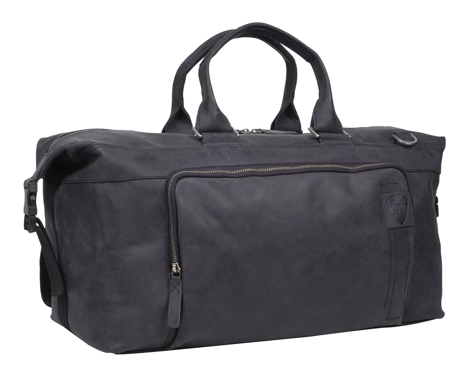 Strellson Reisetasche Landon Weekender mhz, aus echtem Rindsleder