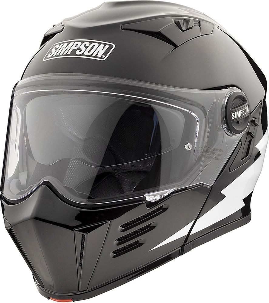 Simpson Motorradhelm Helmet Ece22.06 Darksome