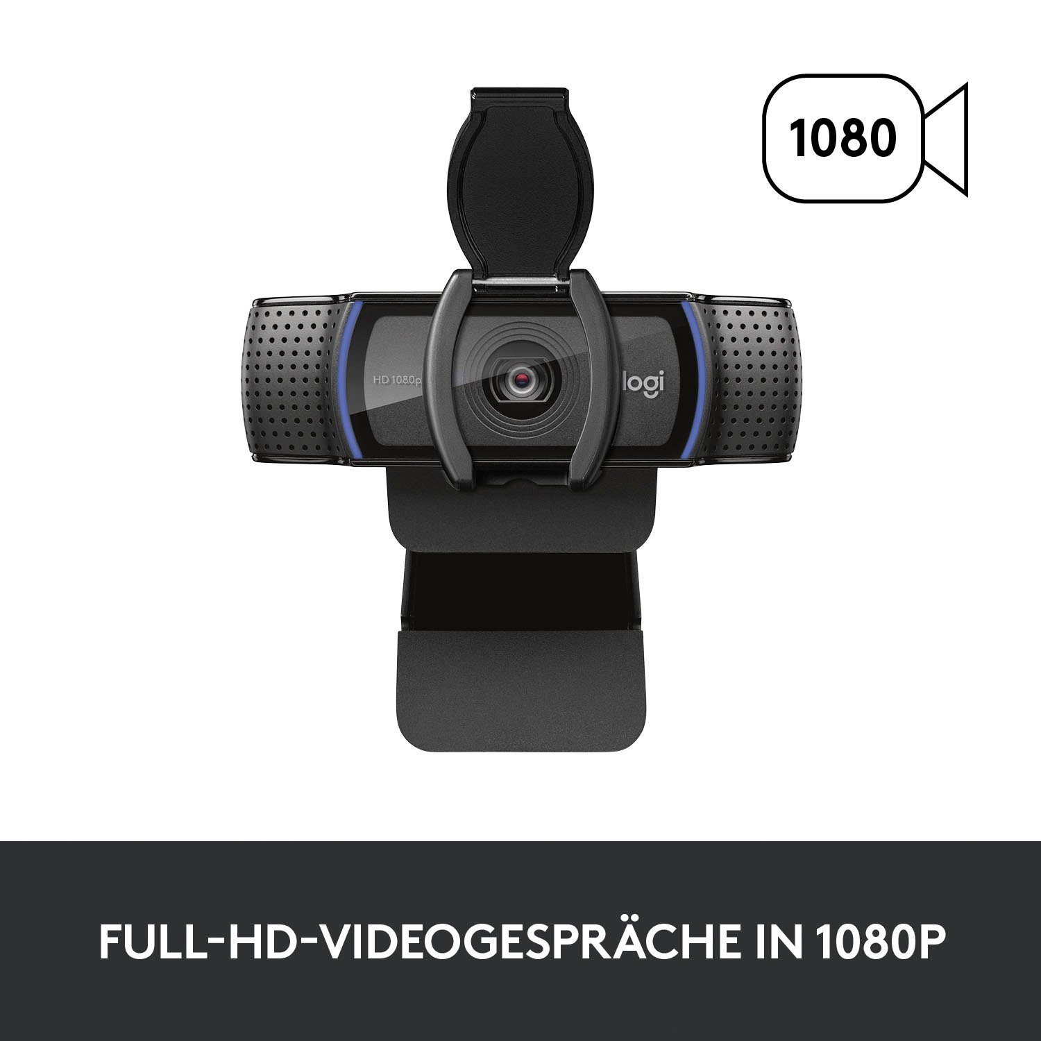 HD) Webcam HD C920s PRO (Full Logitech