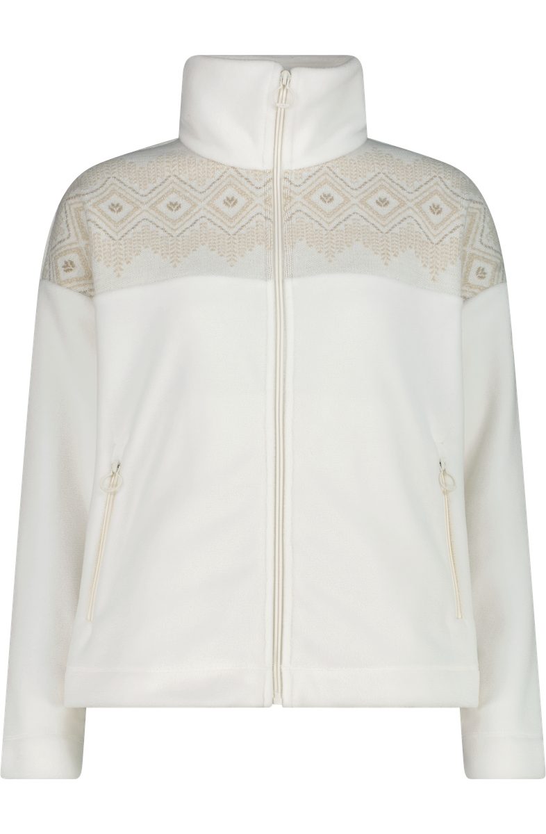 CMP Sweatjacke WOMAN JACKET B.CO GESSO MEL.