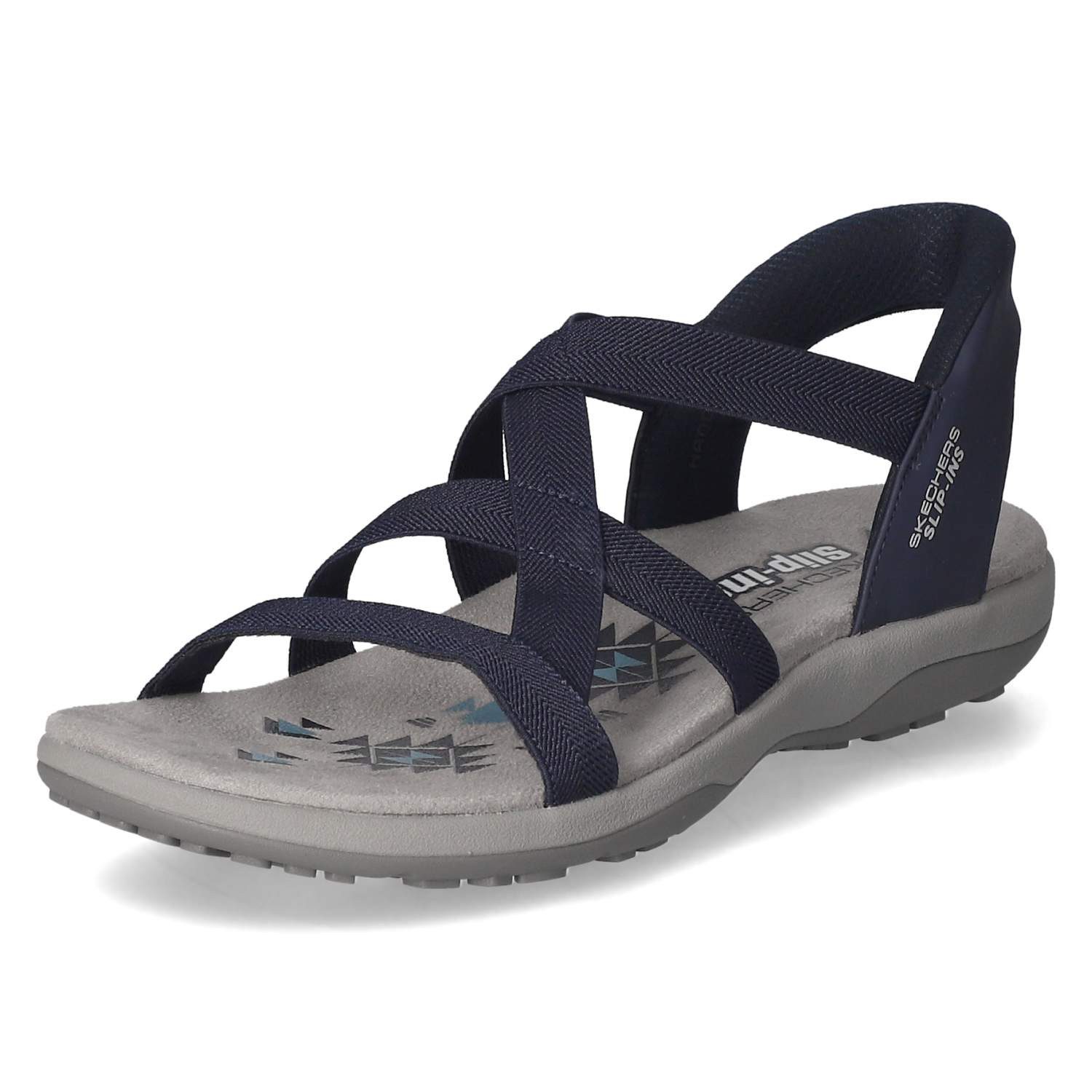 Skechers Skechers 163460 NVY Damen Textil & Synthetik blau Sandalette günstig online kaufen
