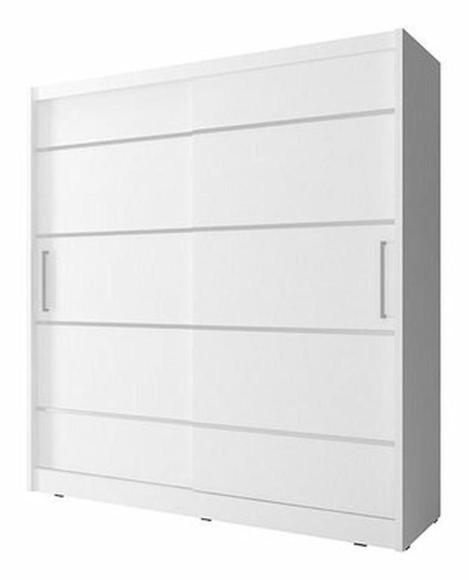 Xlmoebel Schiebetürenschrank Vielseitiger Kleiderschrank mit Regalböden in modernem Design (Kleiderschrank MAJA ALU) Hergestellt in Europa