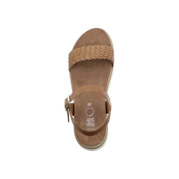 Ara Florenz - Damen Schuhe Sandalette Sandaletten Glattleder braun