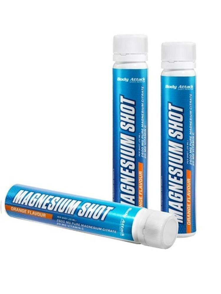 Body Attack Body Attack Magnesium Shots 20x25ml - Orange Shots, 25.0 ml