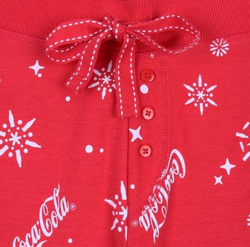 Sarcia.eu Schlafanzug Rote Weihnachtshose Coca-Cola, Pyjama XS