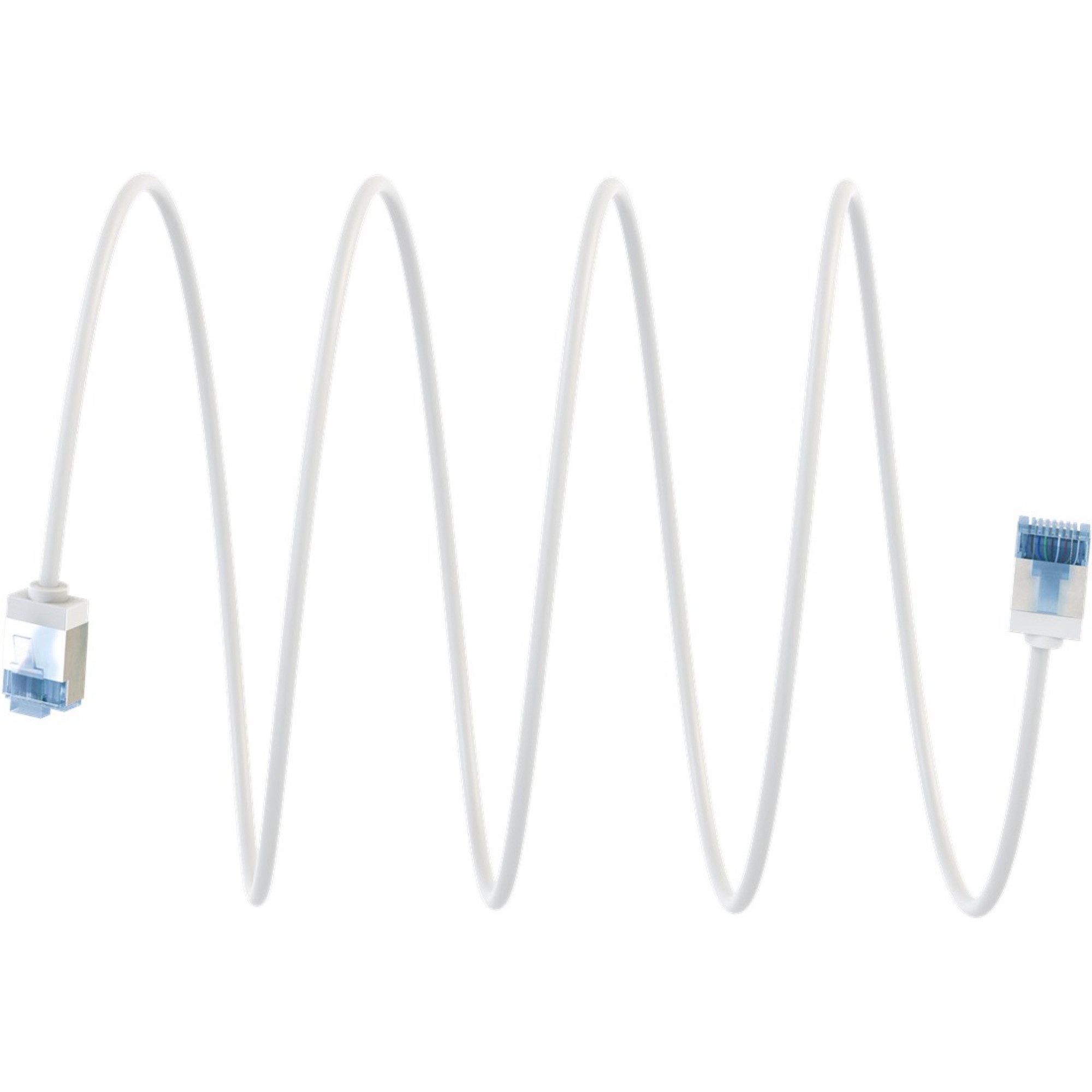 Goobay goobay Ultraflexibles Cat.6a Patchkabel slim, LAN-Kabel