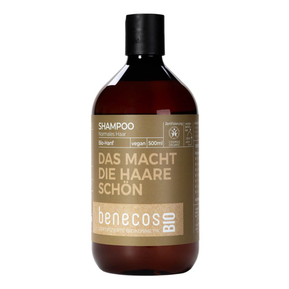 Benecos Haarshampoo Hanf - Shampoo Normales Haar 500ml