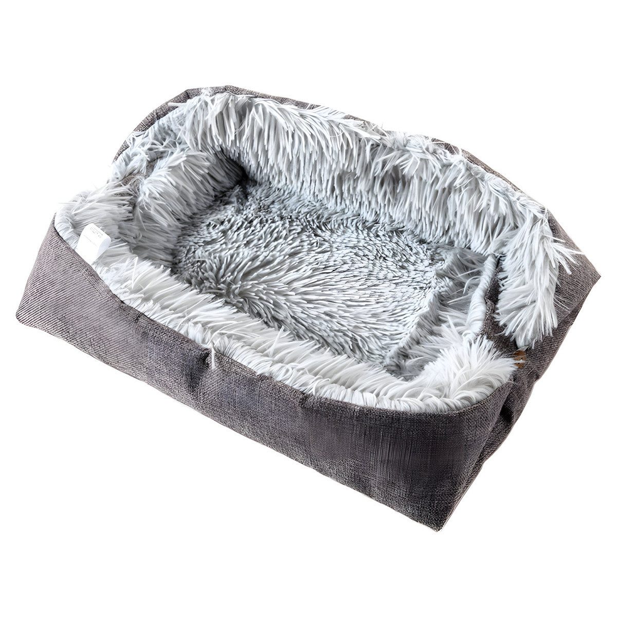 Pettimania Tierbett Hundebett grau