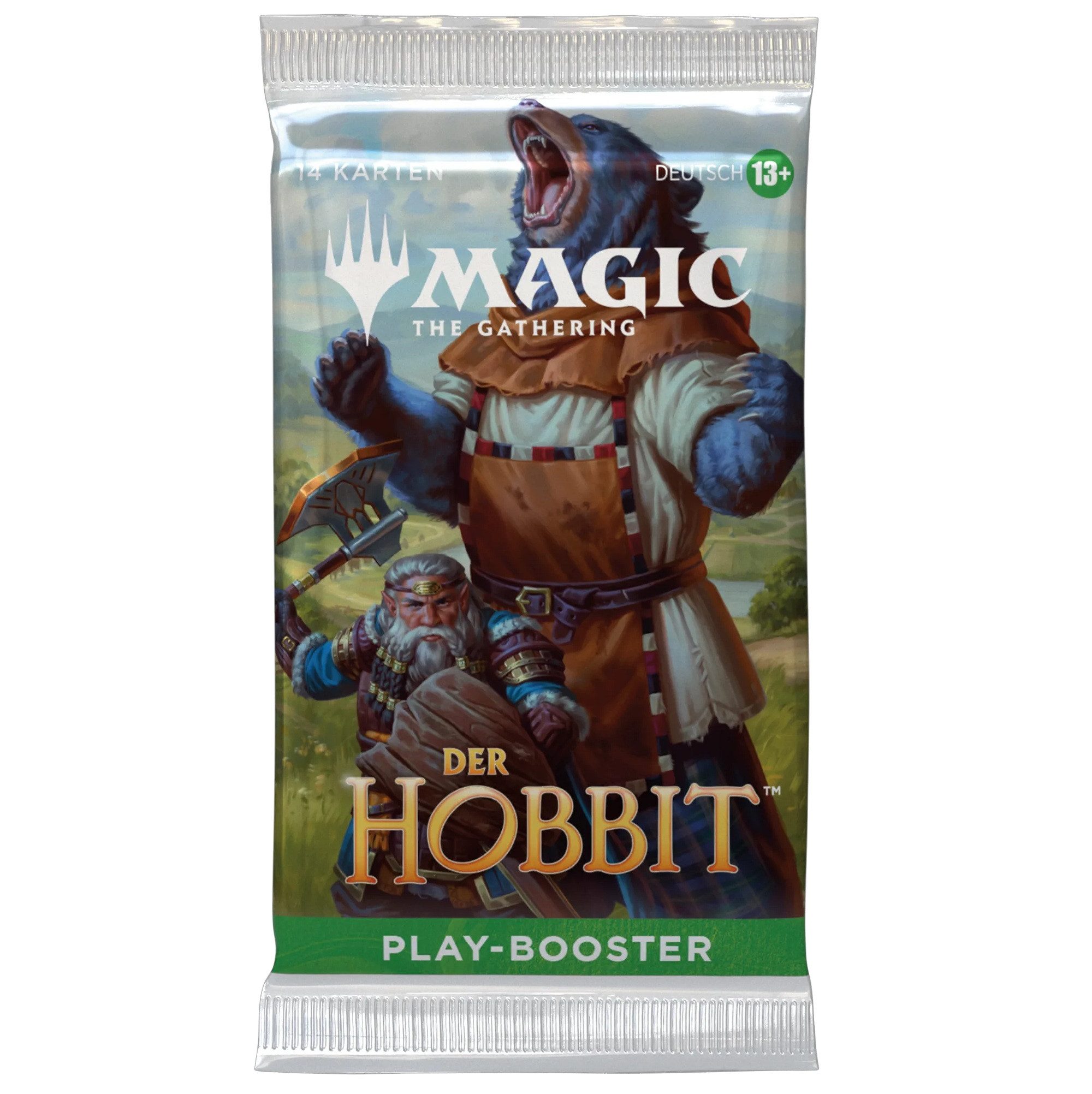 Wizards of the Coast Sammelkarte MTG - Der Hobbit - 1 x Play-Booster (Deutsch)