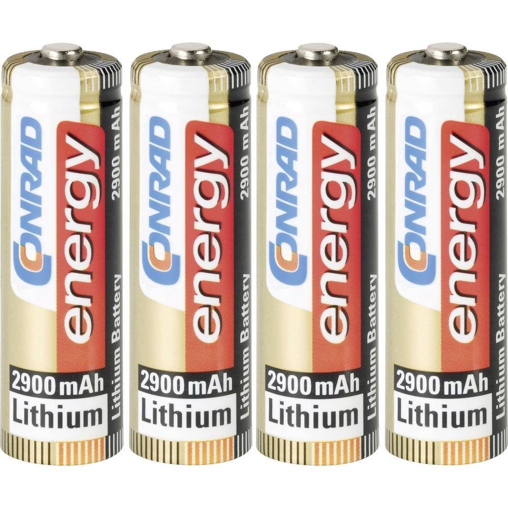 energy Akku Conrad Power Mignon-Batterien Extrem Lithium
