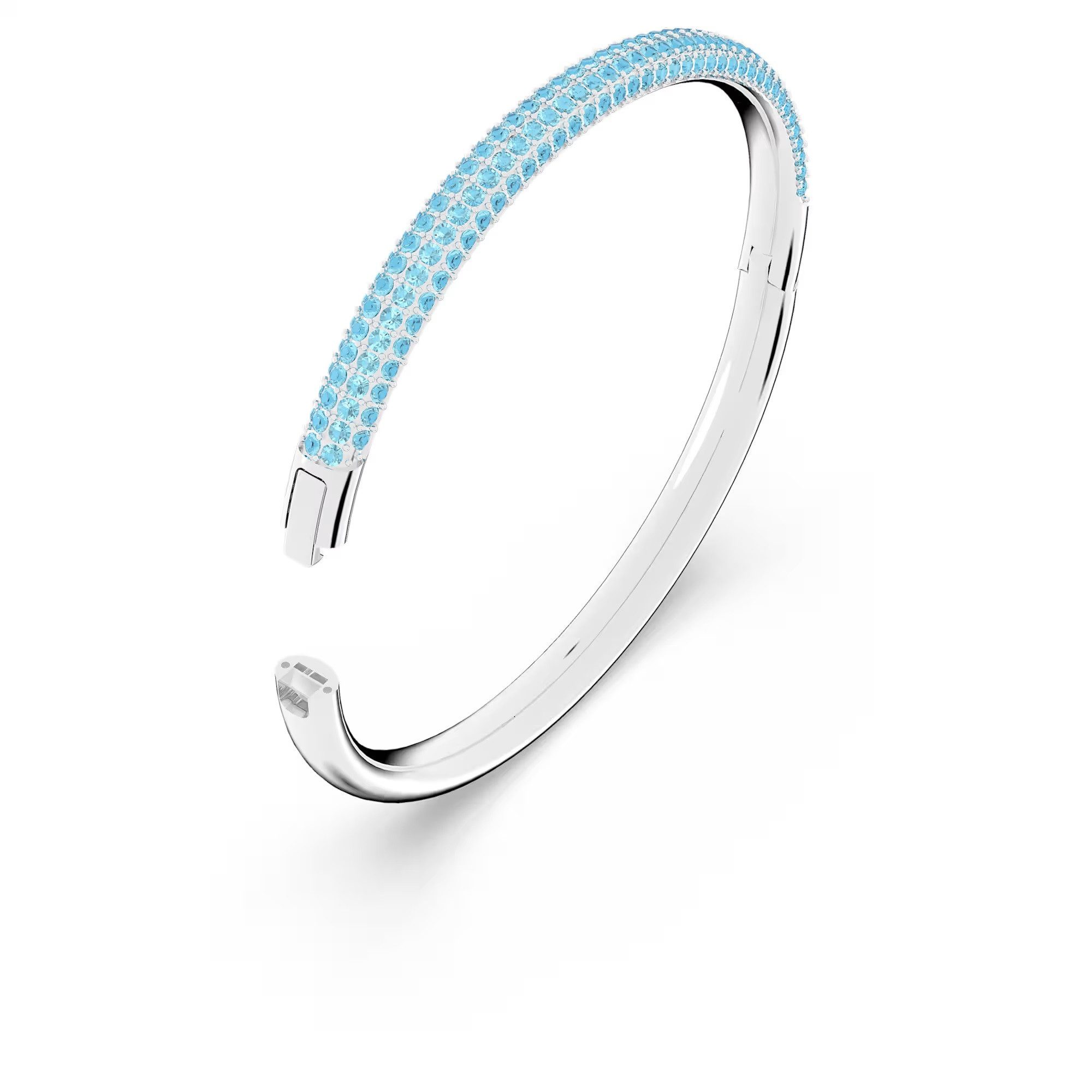 Swarovski Armreif Dextera Armreif Blau, Edelstahl günstig online kaufen