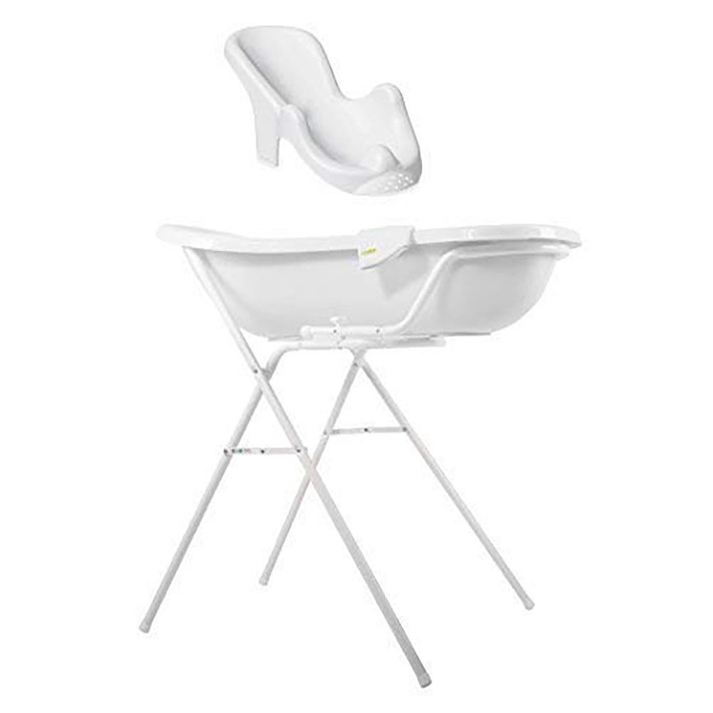 Babybadewanne Badewanne XXL mit Stöpsel + Ständer + Badesitz