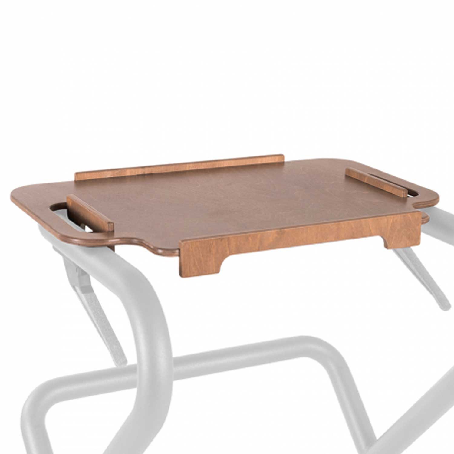 Saljol Rollator Tablett, Echtholz - Dunkel