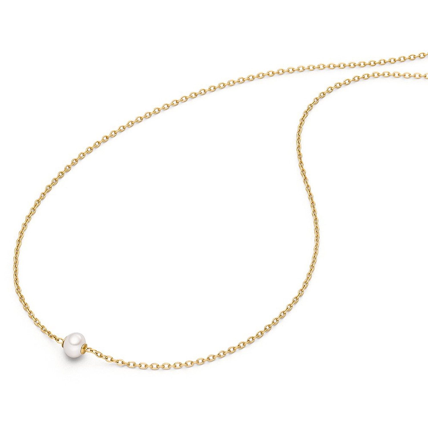 Boccia Collier Titan Goldfarben mit Perle günstig online kaufen