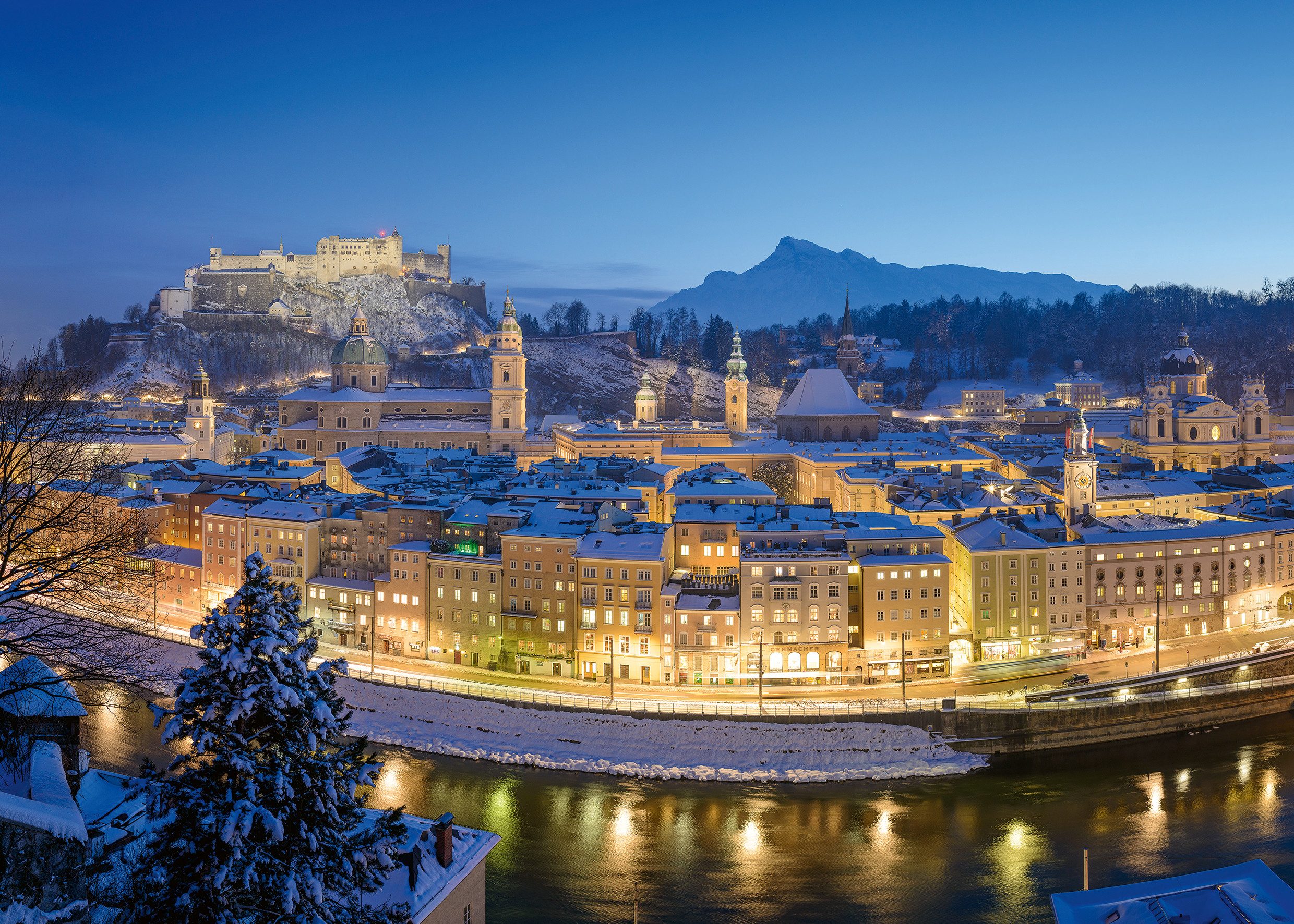Ravensburger Puzzle Österreich Collection, Salzburger Abendstimmung, günstig online kaufen
