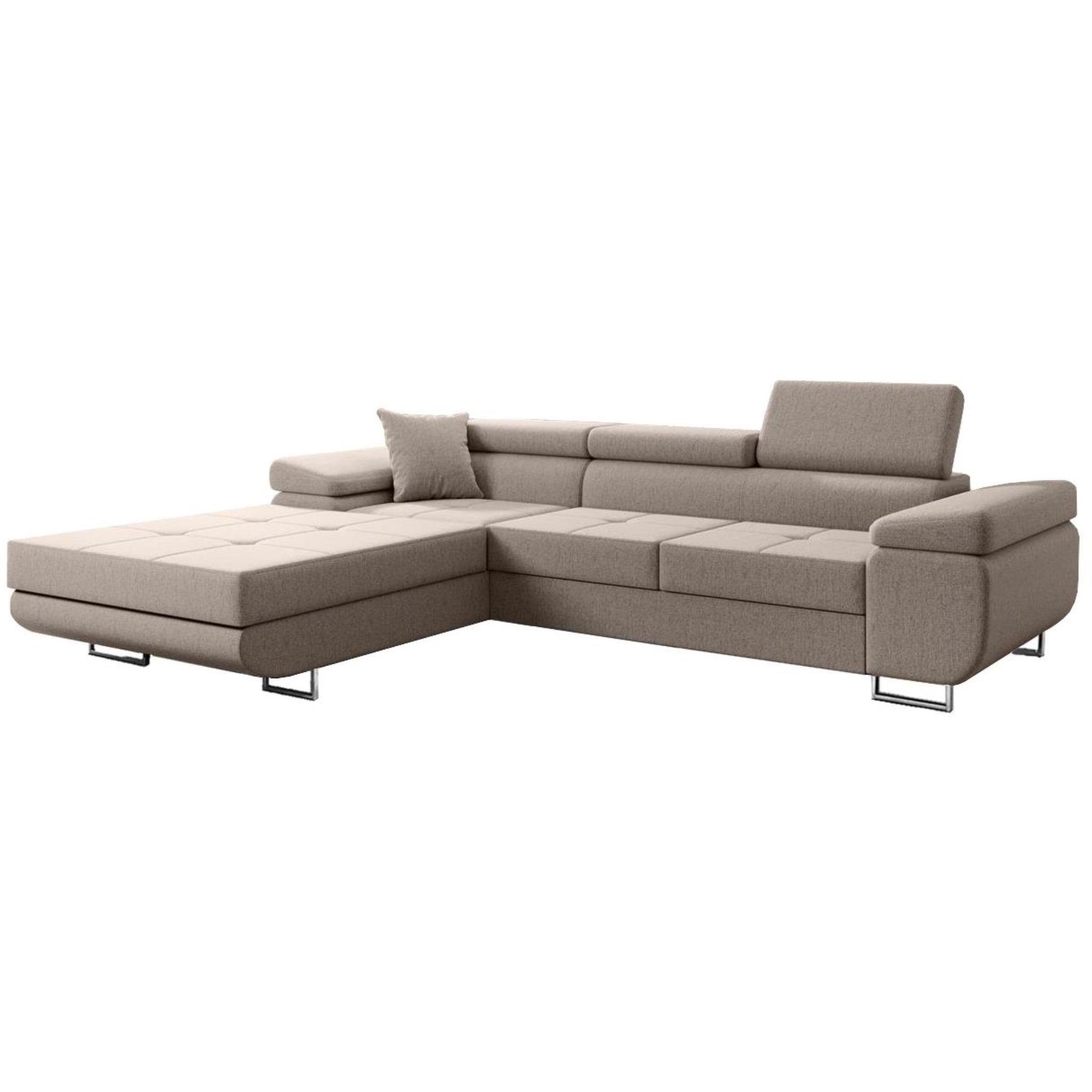 Beautysofa Ecksofa Alons mit Schlaffunktion auf günstig online kaufen