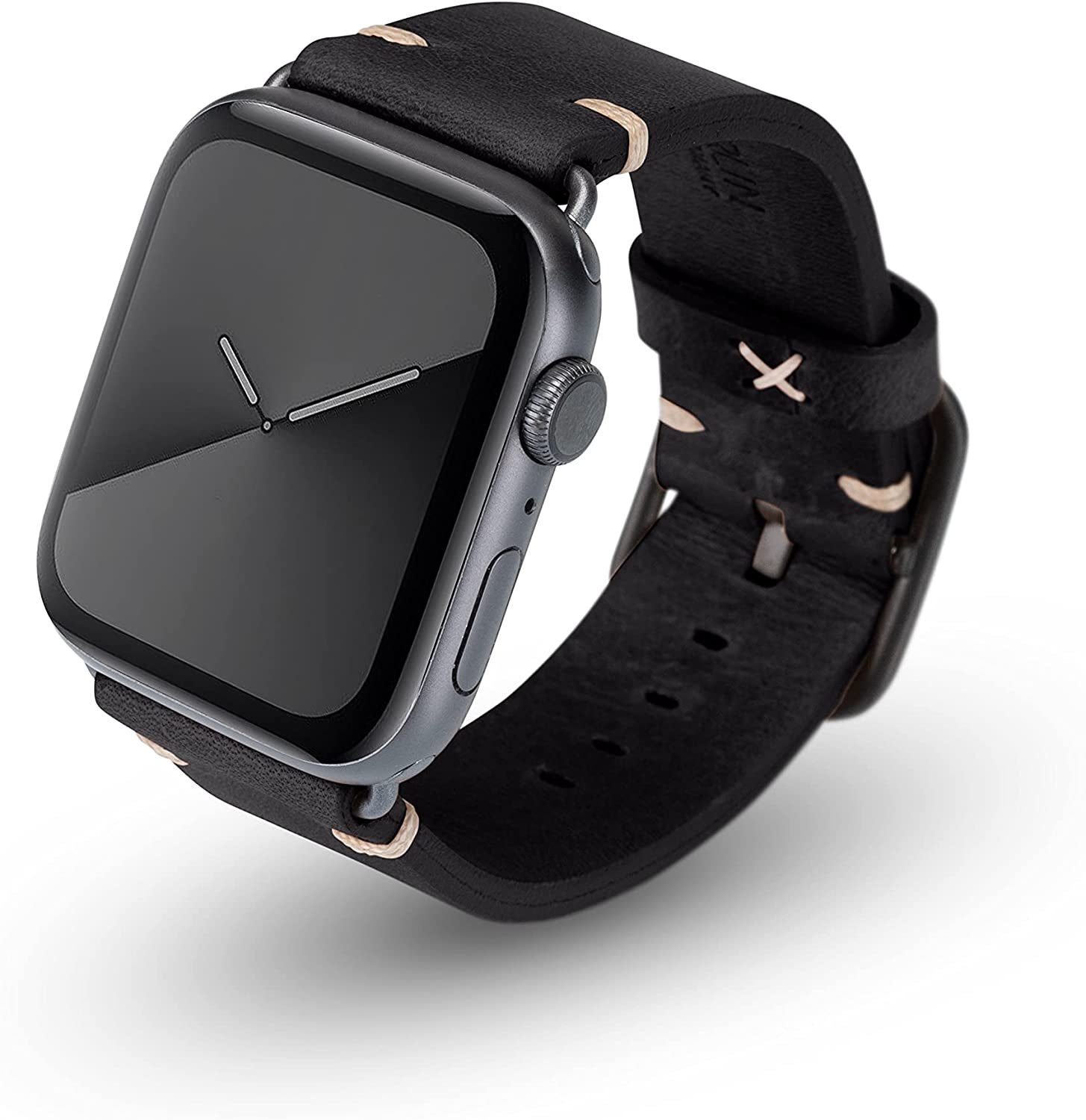 JT Berlin Smartwatch-Armband Watchband Alex Vintage, [Apple Watch Ultra /  Series 4-8 Echtleder-Armband]
