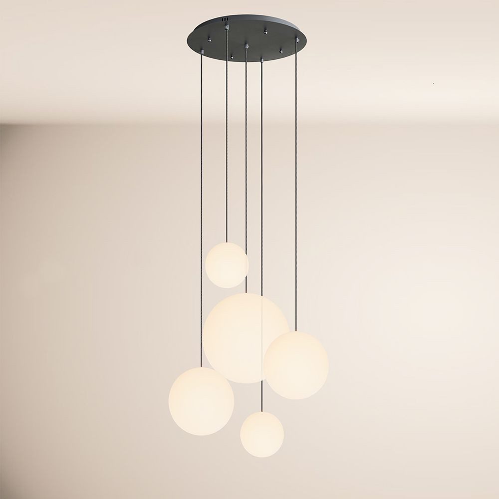 s.luce Pendelleuchte Orb 5-flammige Galerielampe Modular günstig online kaufen